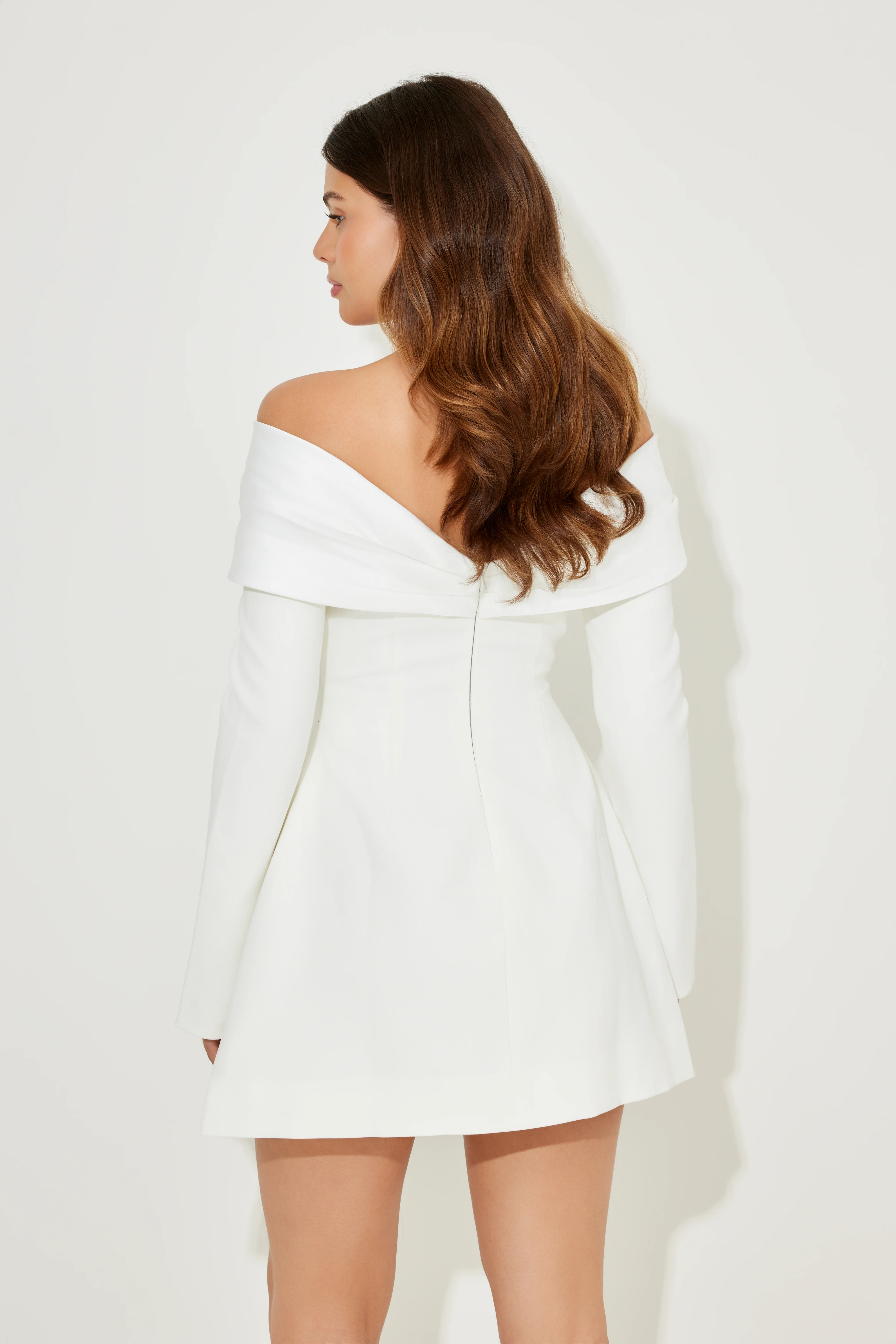 Bow Mini Dress - Image 4