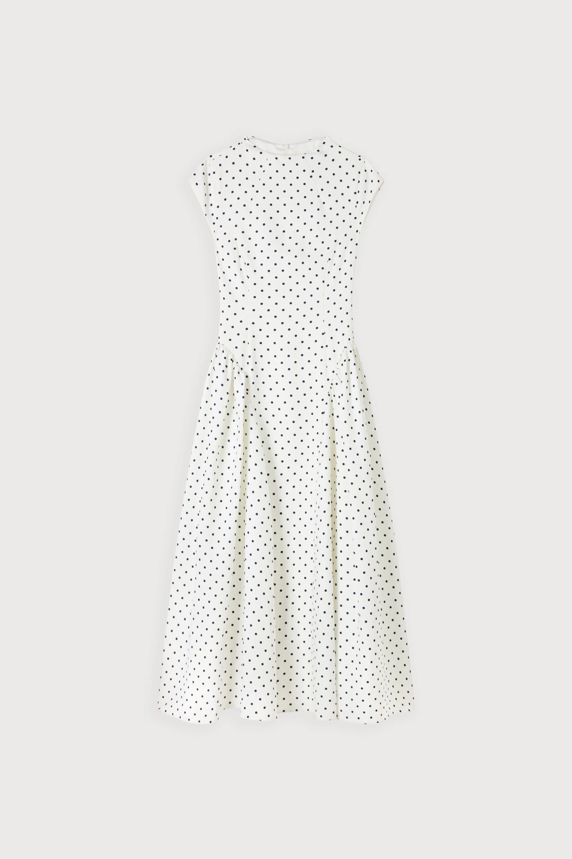 Cap Sleeve Gathered Midi Dress - Image 6