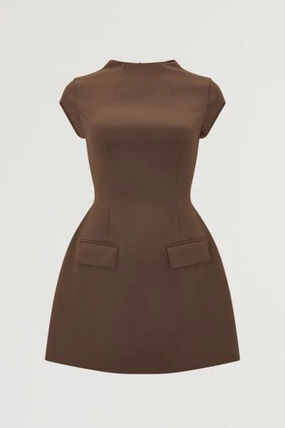 Cap Sleeve Mini Dress - Image 5