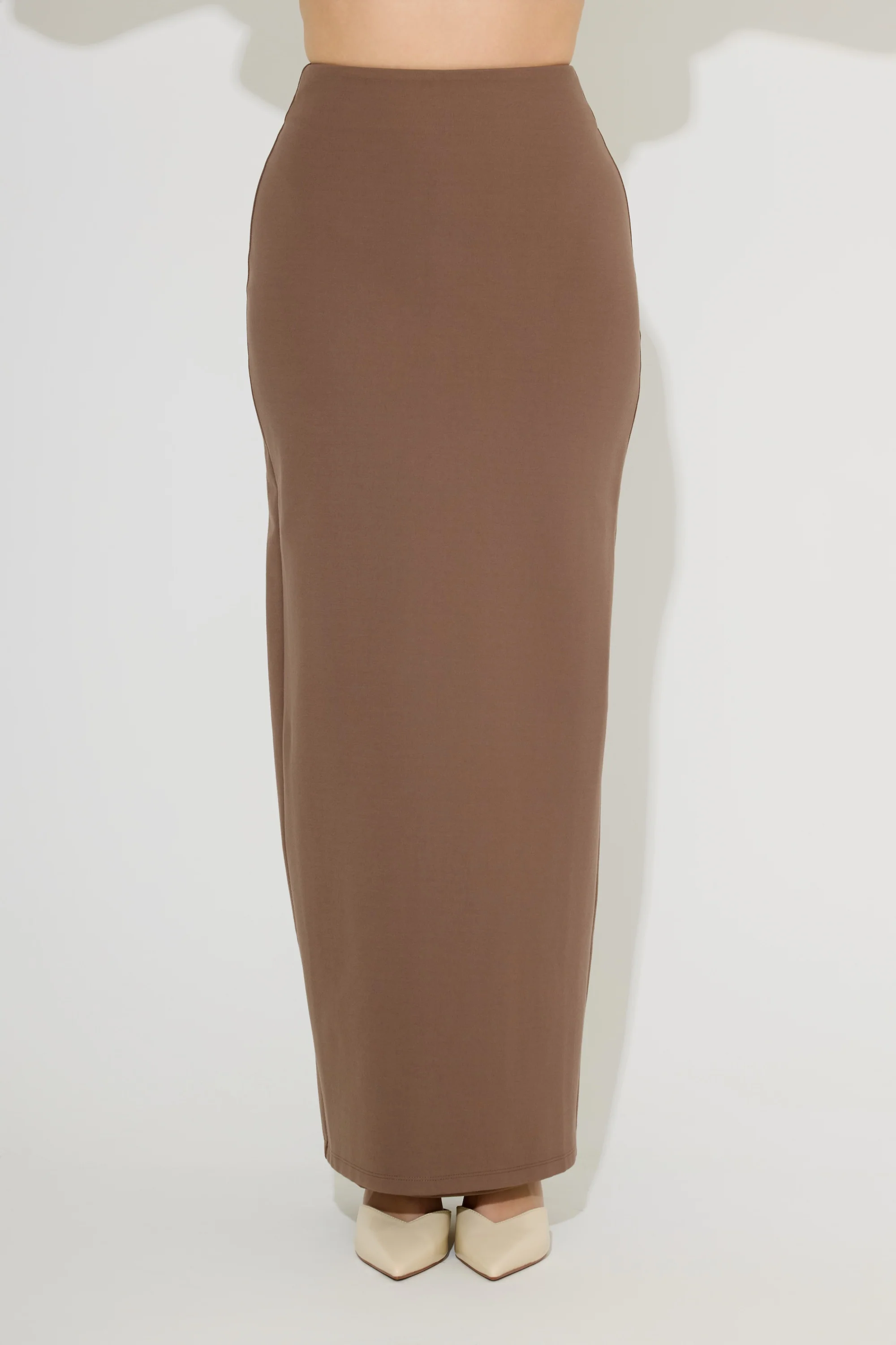 Compact Jersey Maxi Skirt - Image 4