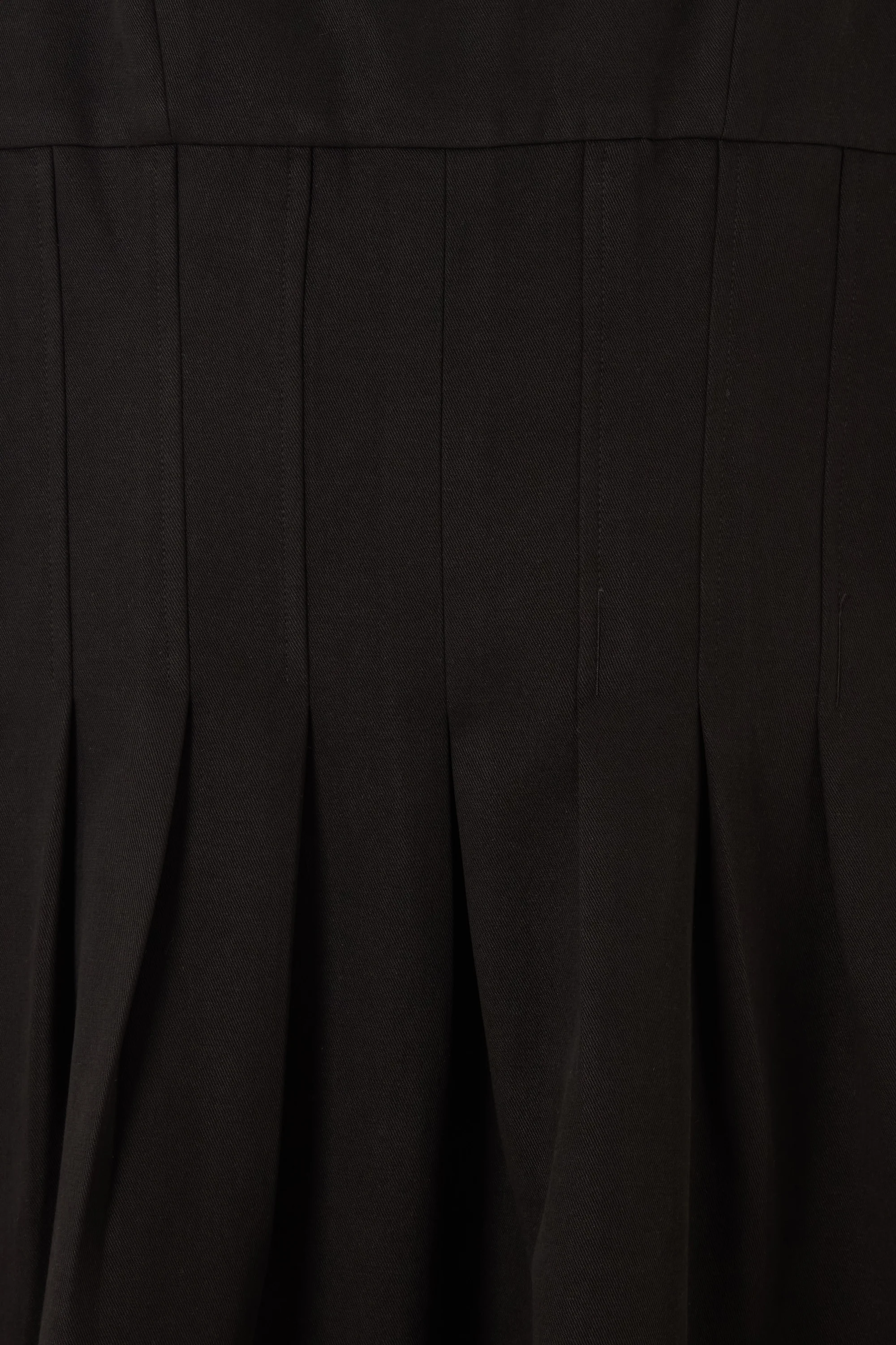Cotton Mix Cinched Midi Dress - Image 6