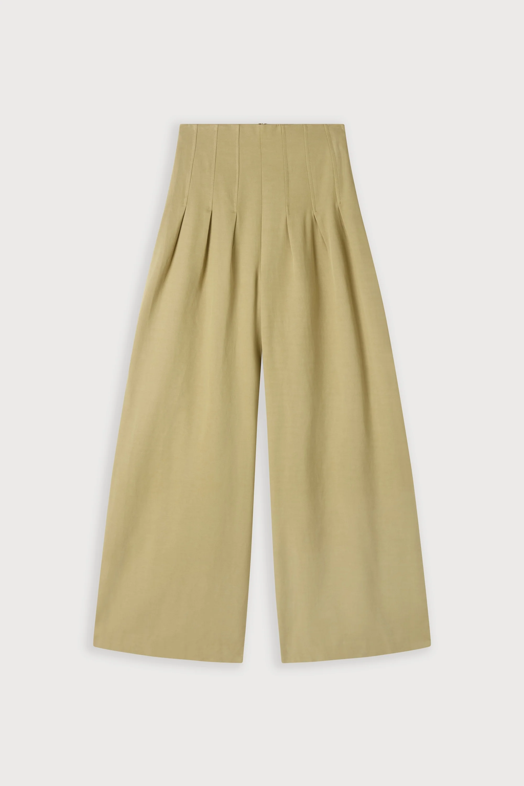 Cotton Mix Cinched Trousers - Image 6