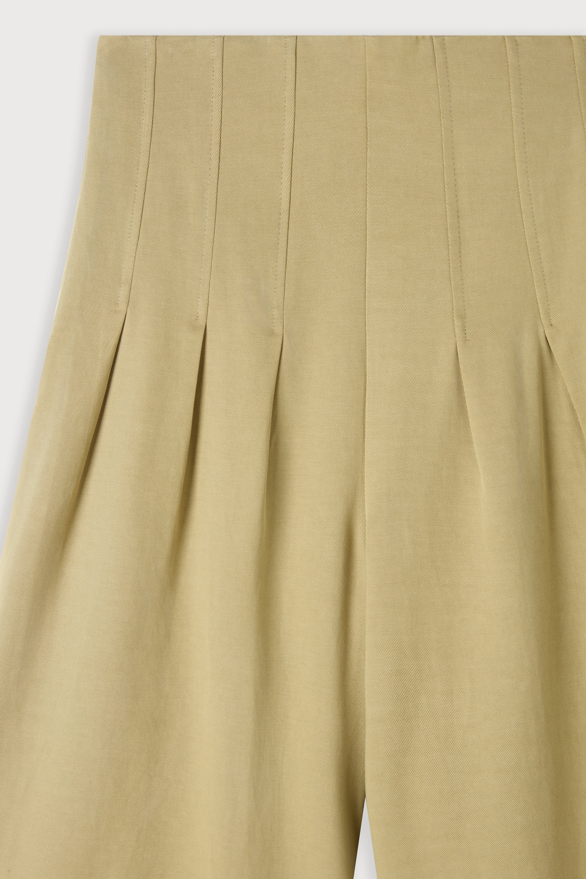 Cotton Mix Cinched Trousers - Image 7