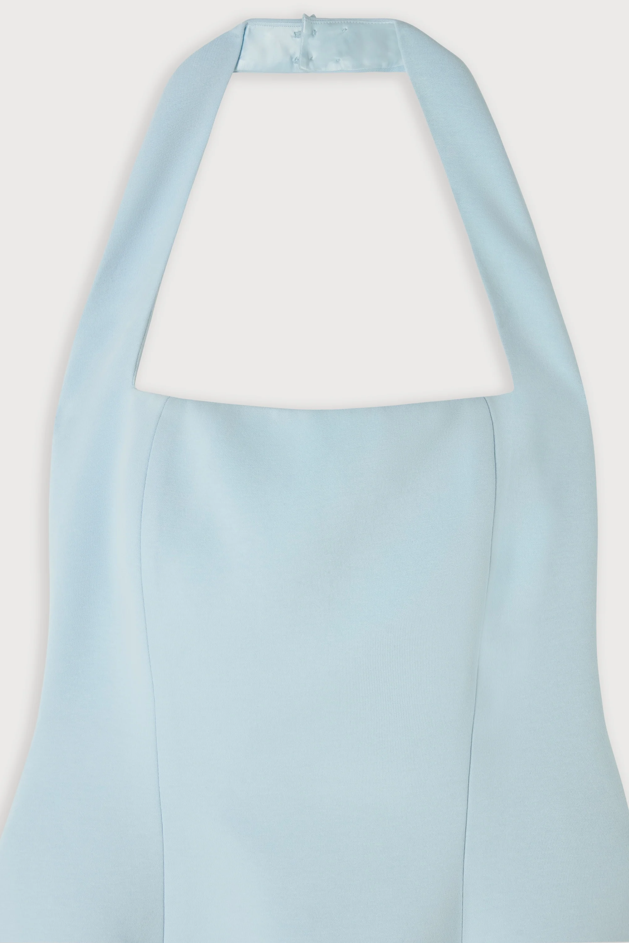 Cotton Mix Halter Midi Dress - Image 6