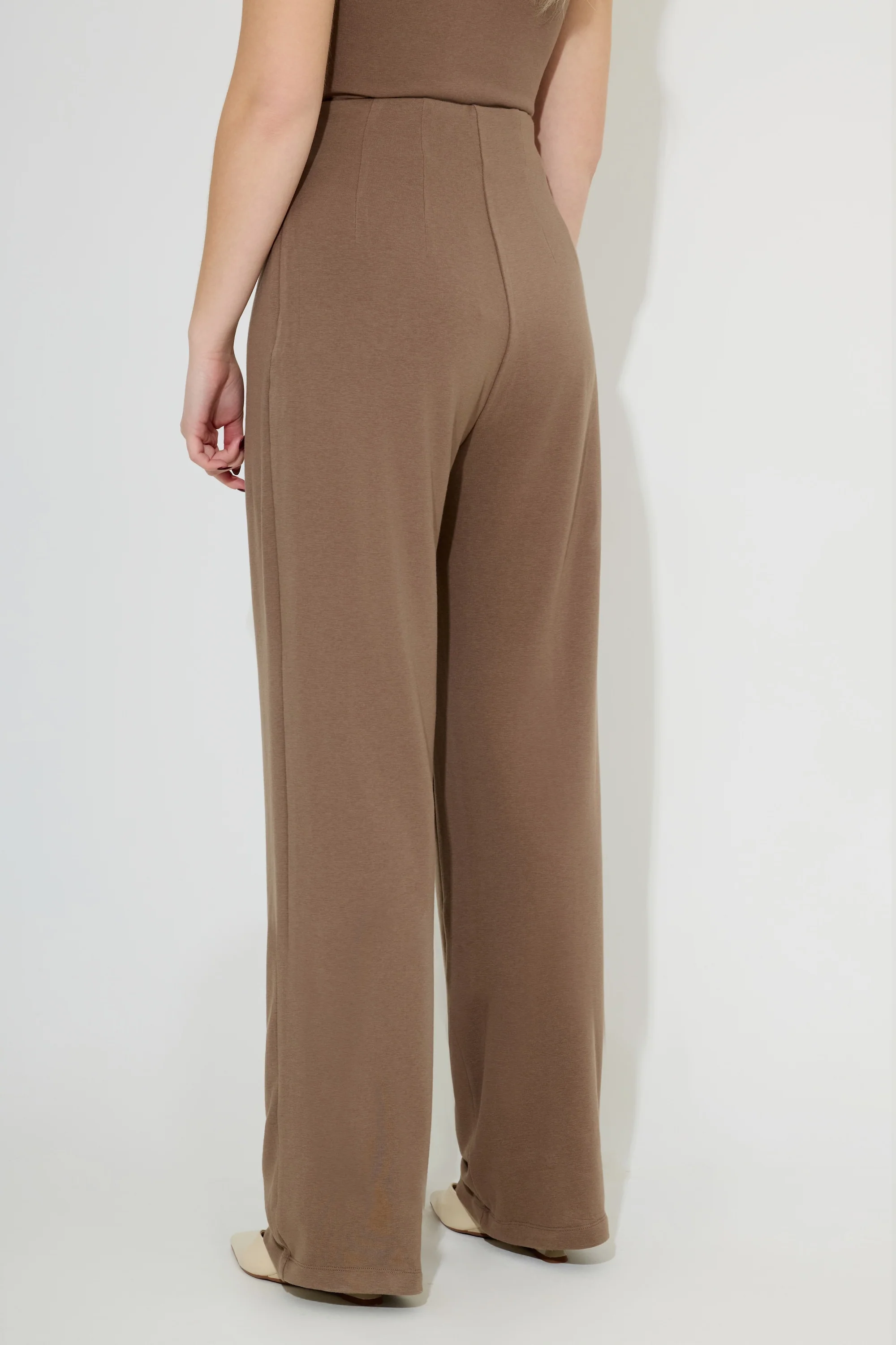Cotton Mix Jersey Trousers - Image 4