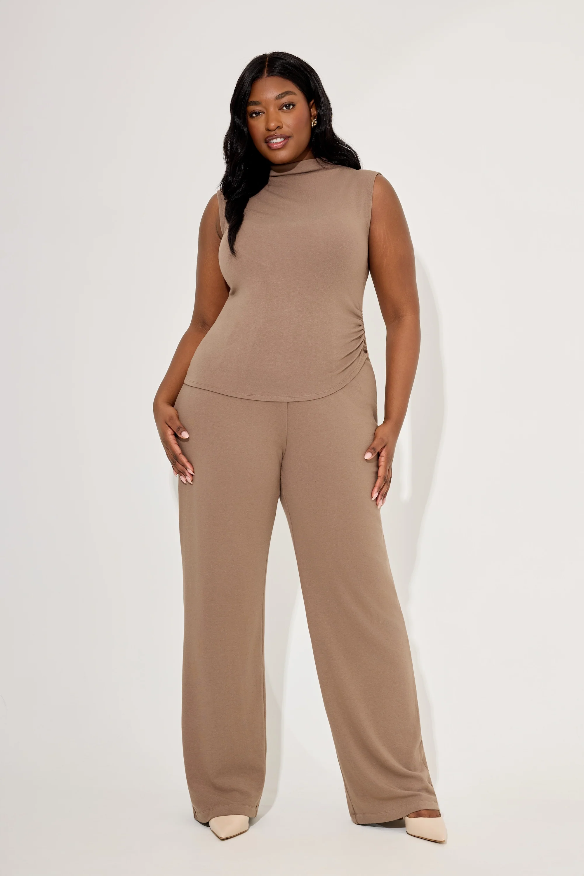 Cotton Mix Jersey Trousers - Image 5