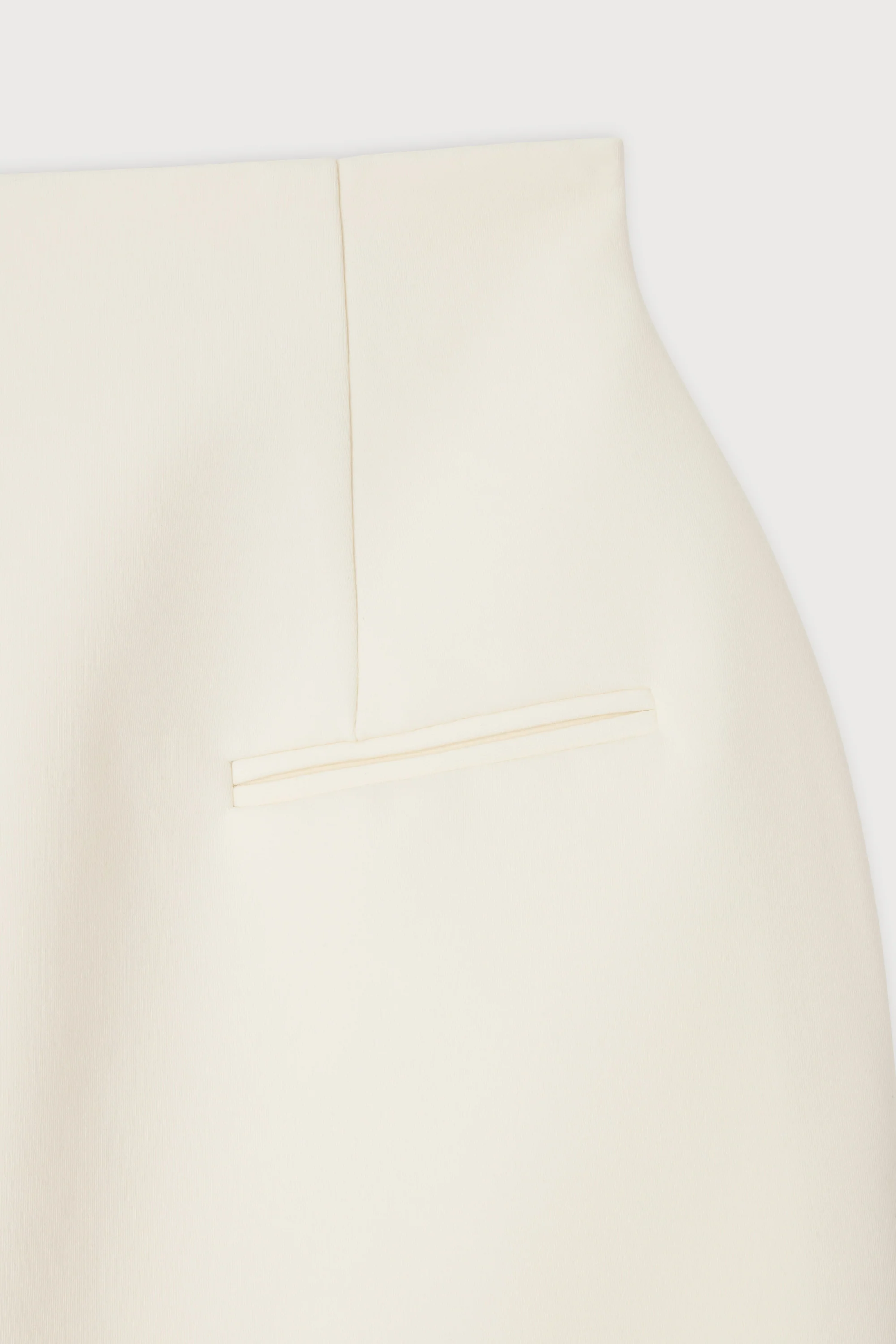 Cotton Mix Structured Skirt - Image 6