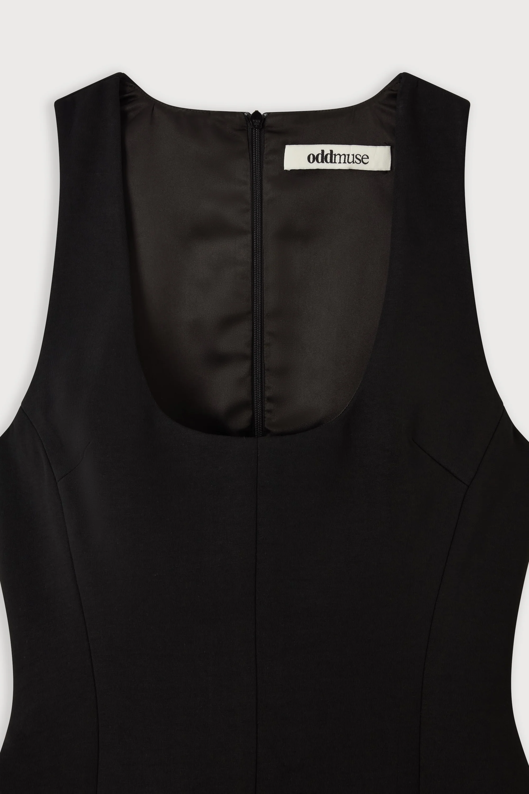 Cotton Mix Volume Mini Dress - Image 6