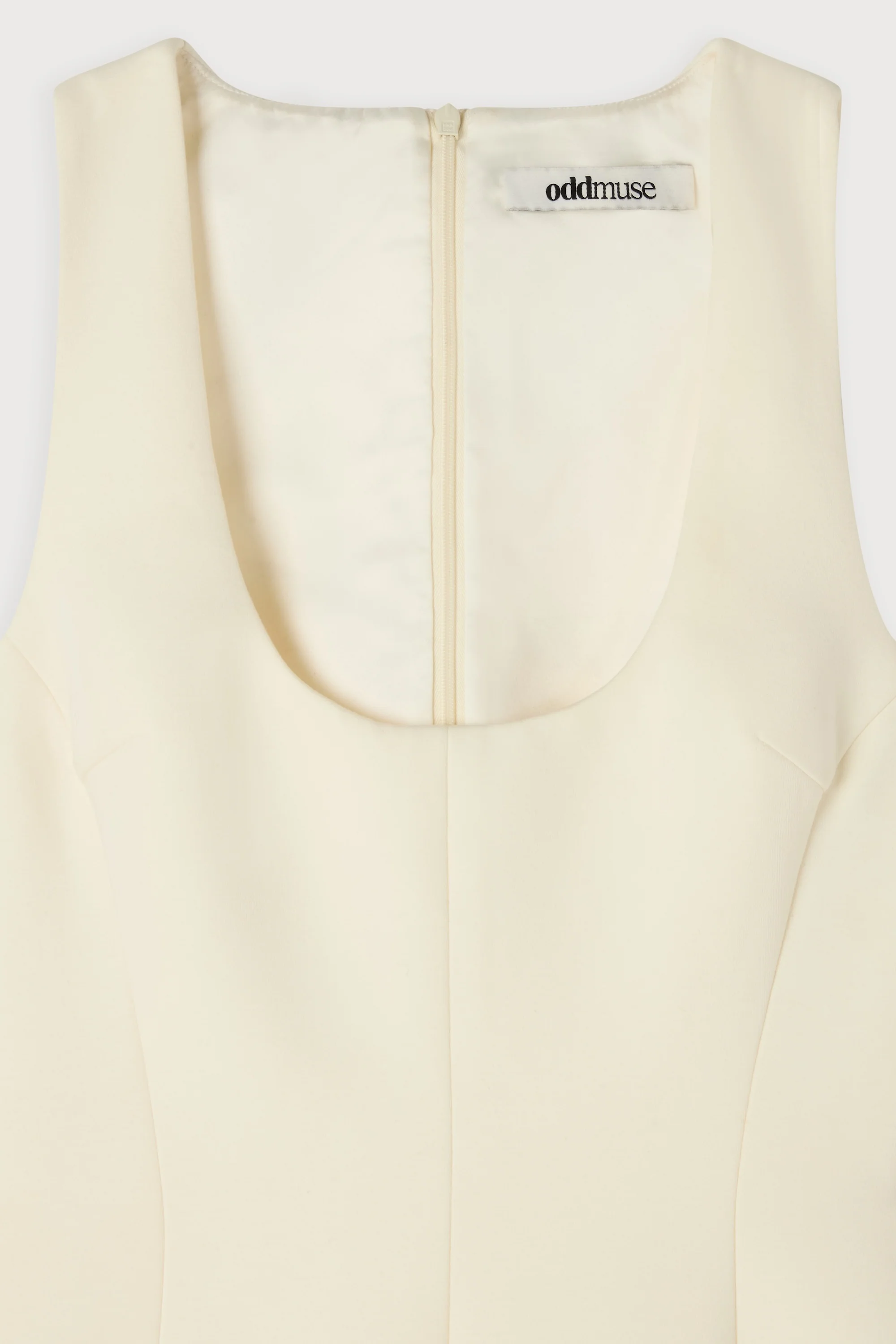 Cotton Mix Volume Mini Dress - Image 7