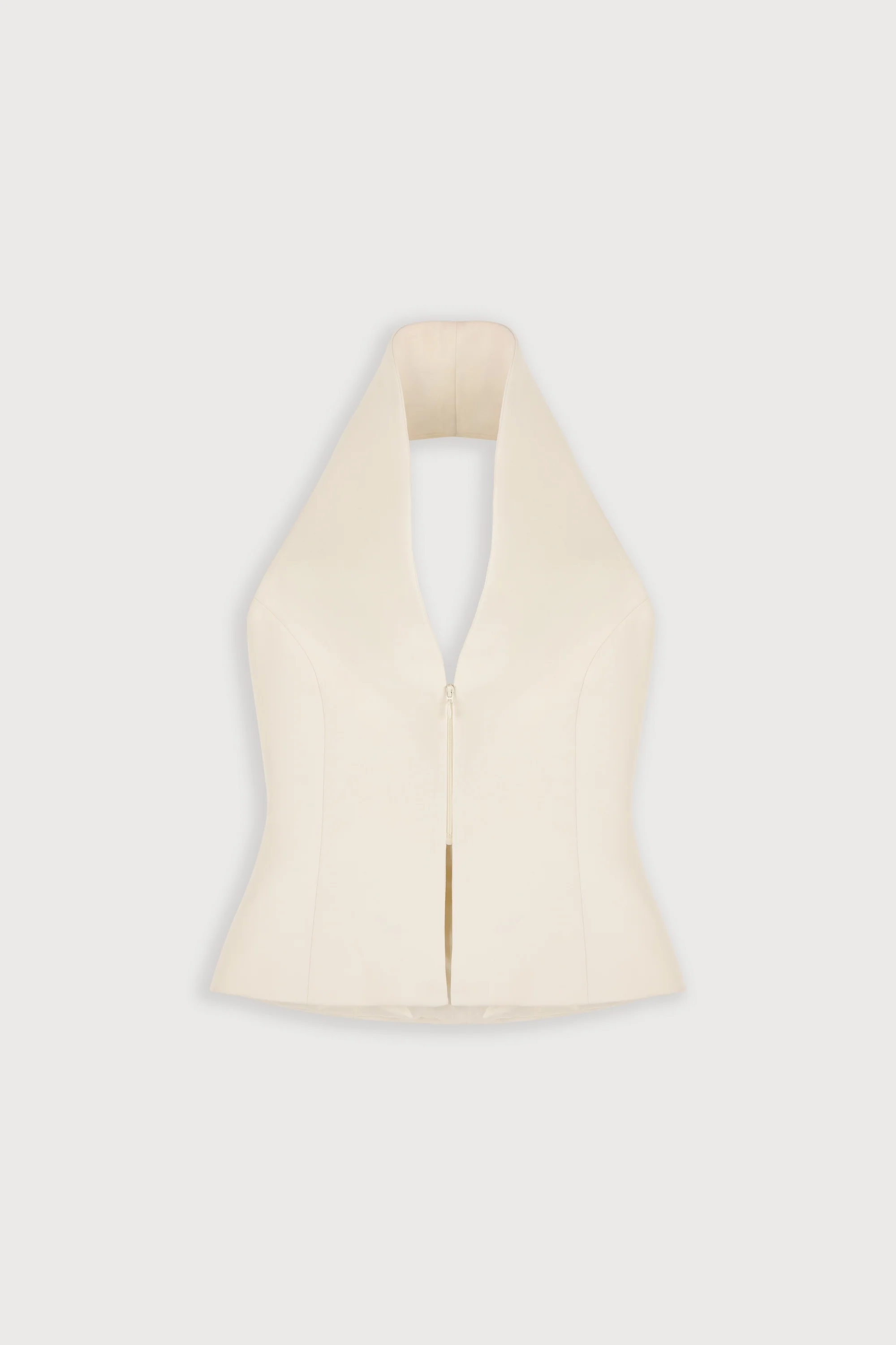 Cotton Mix Zip Detail Top - Image 5