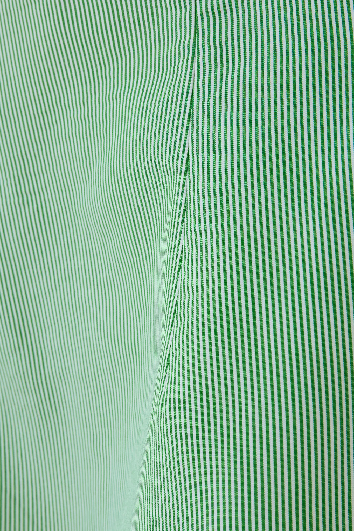 Cotton Pinstripe Mini Dress - Image 8