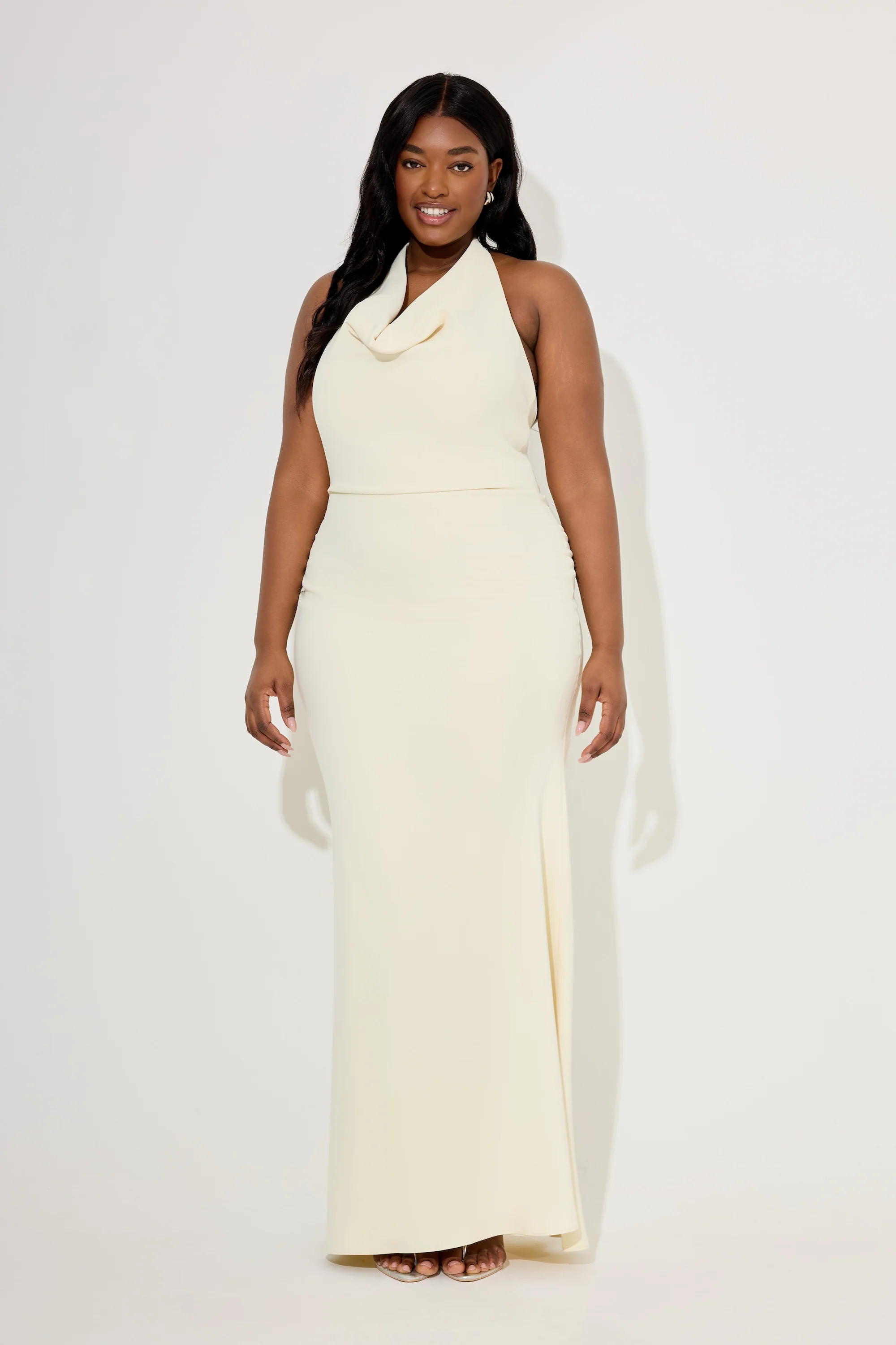 Cowl Neck Maxi Dress - Image 5