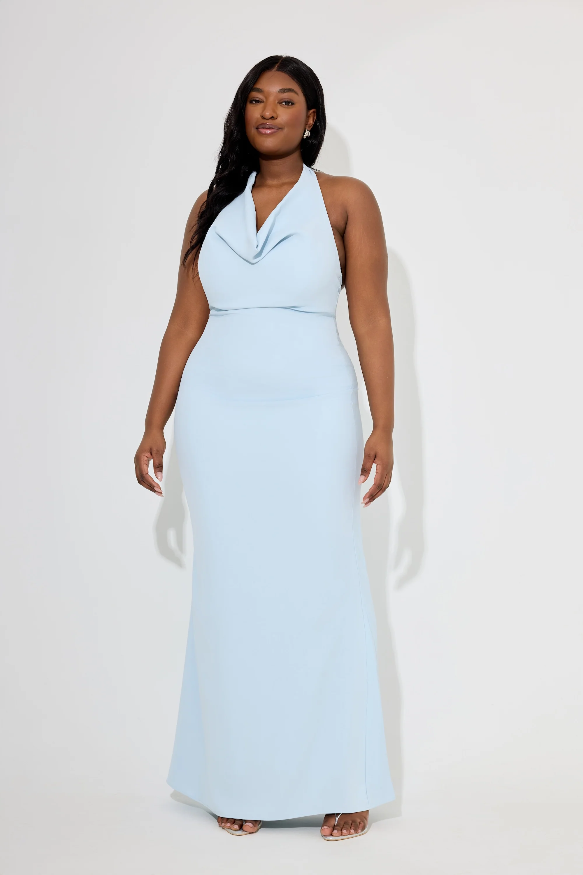 Cowl Neck Maxi Dress - Image 5
