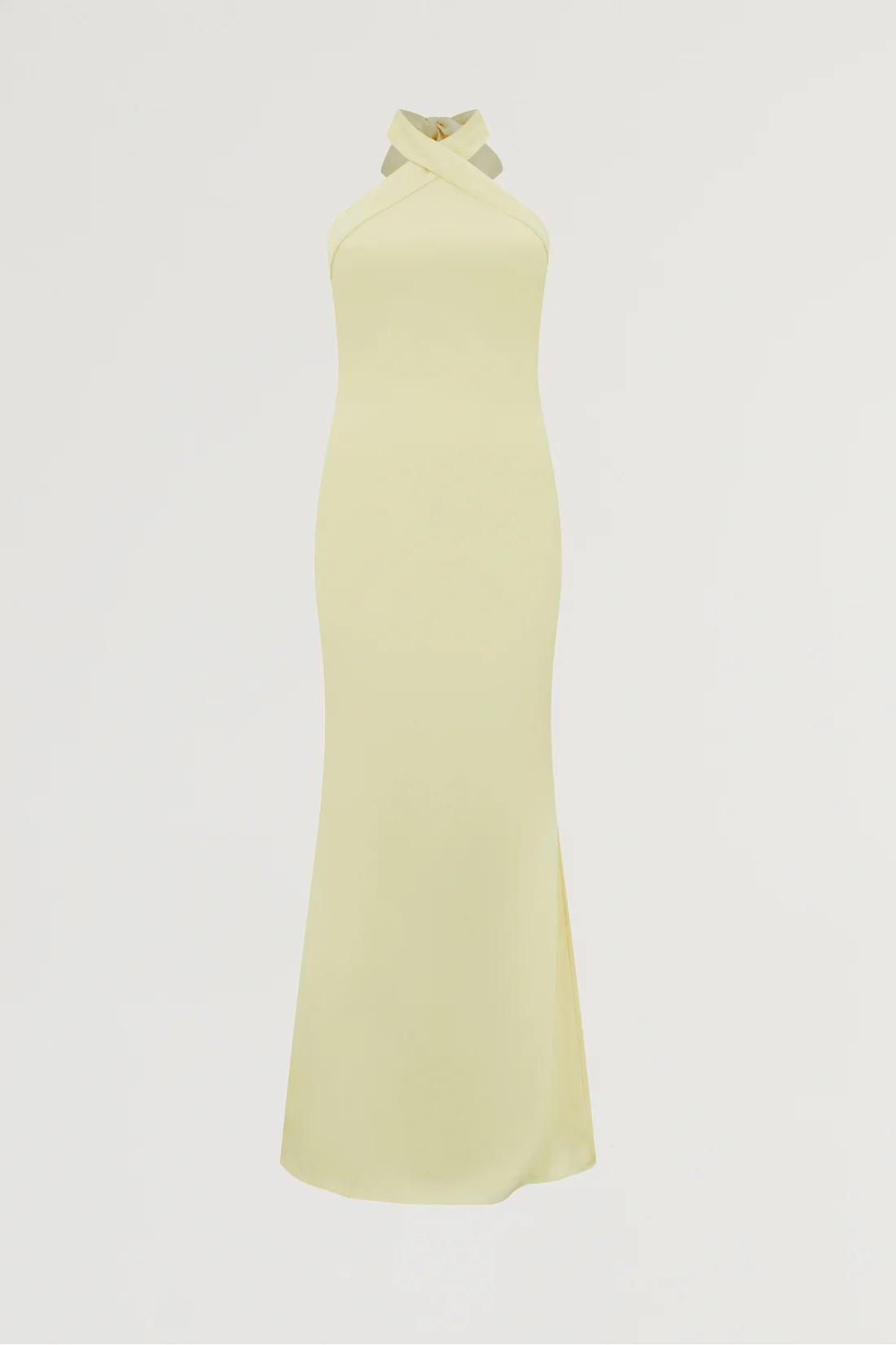 Cross Halter Neck Maxi Dress - Image 5