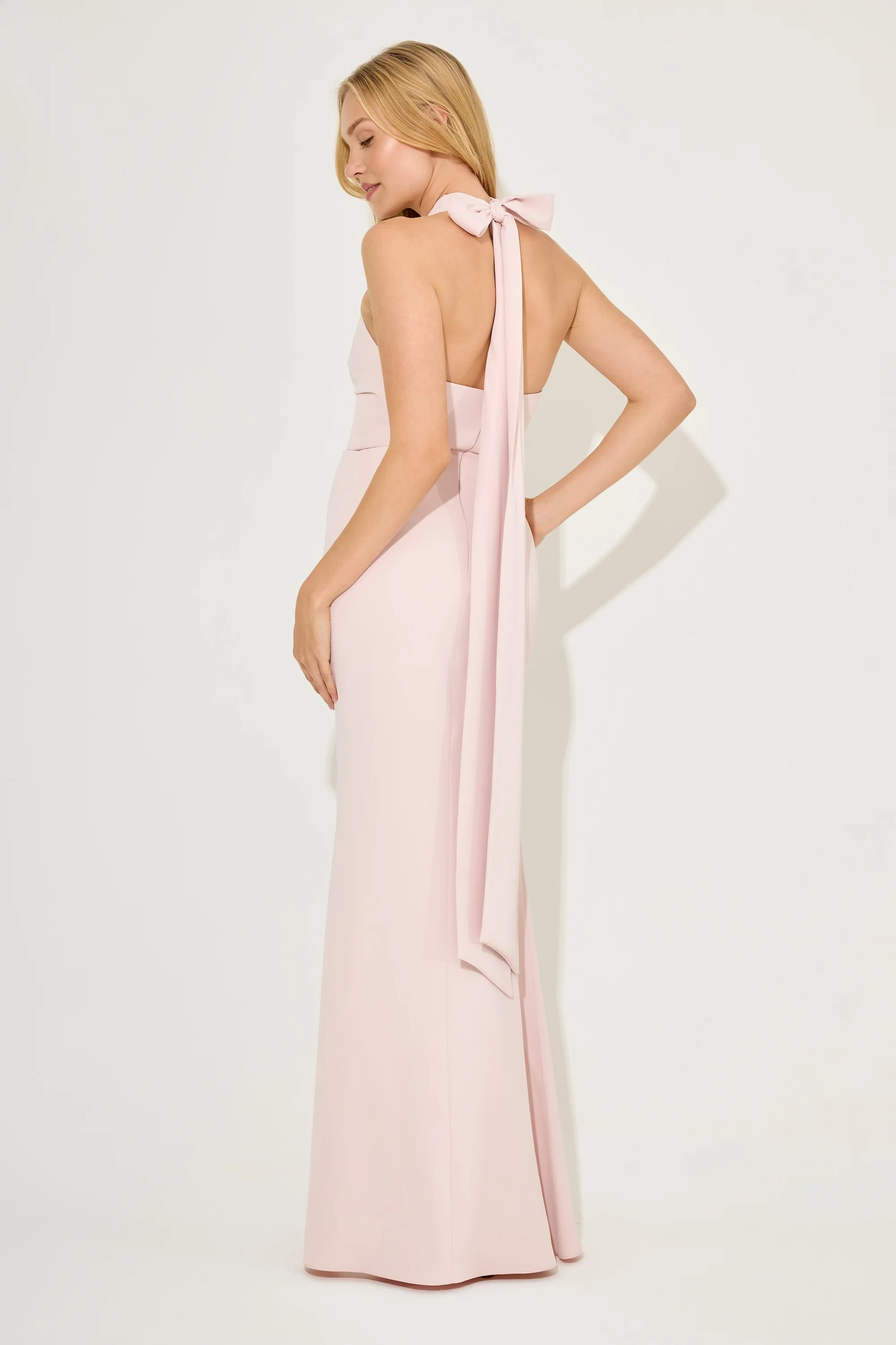 Cross Halter Neck Maxi Dress - Image 4