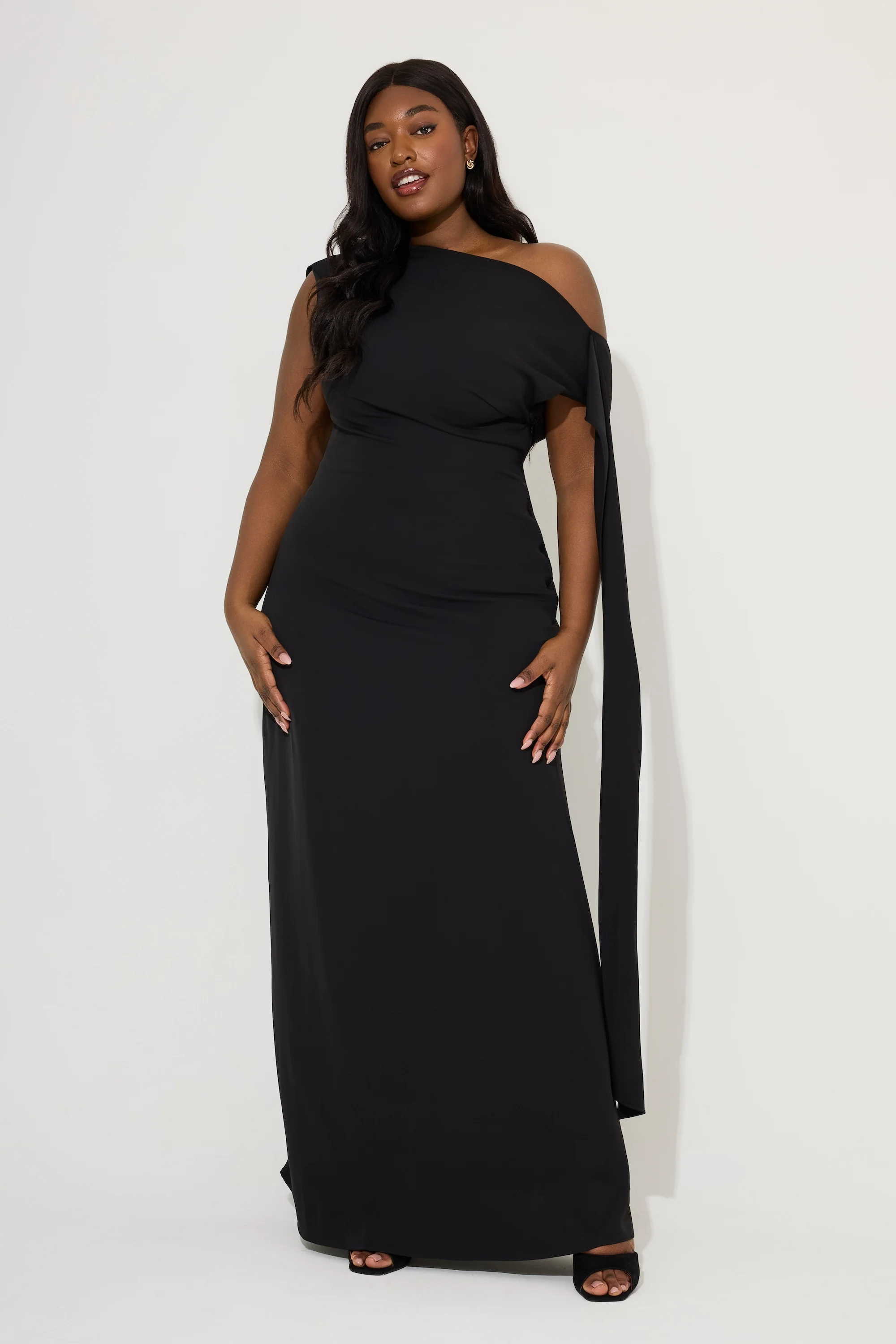 Drape Maxi Dress - Image 5