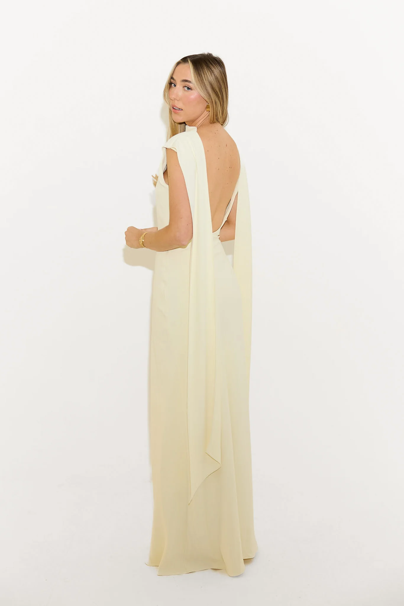 Drape Maxi Dress - Image 3