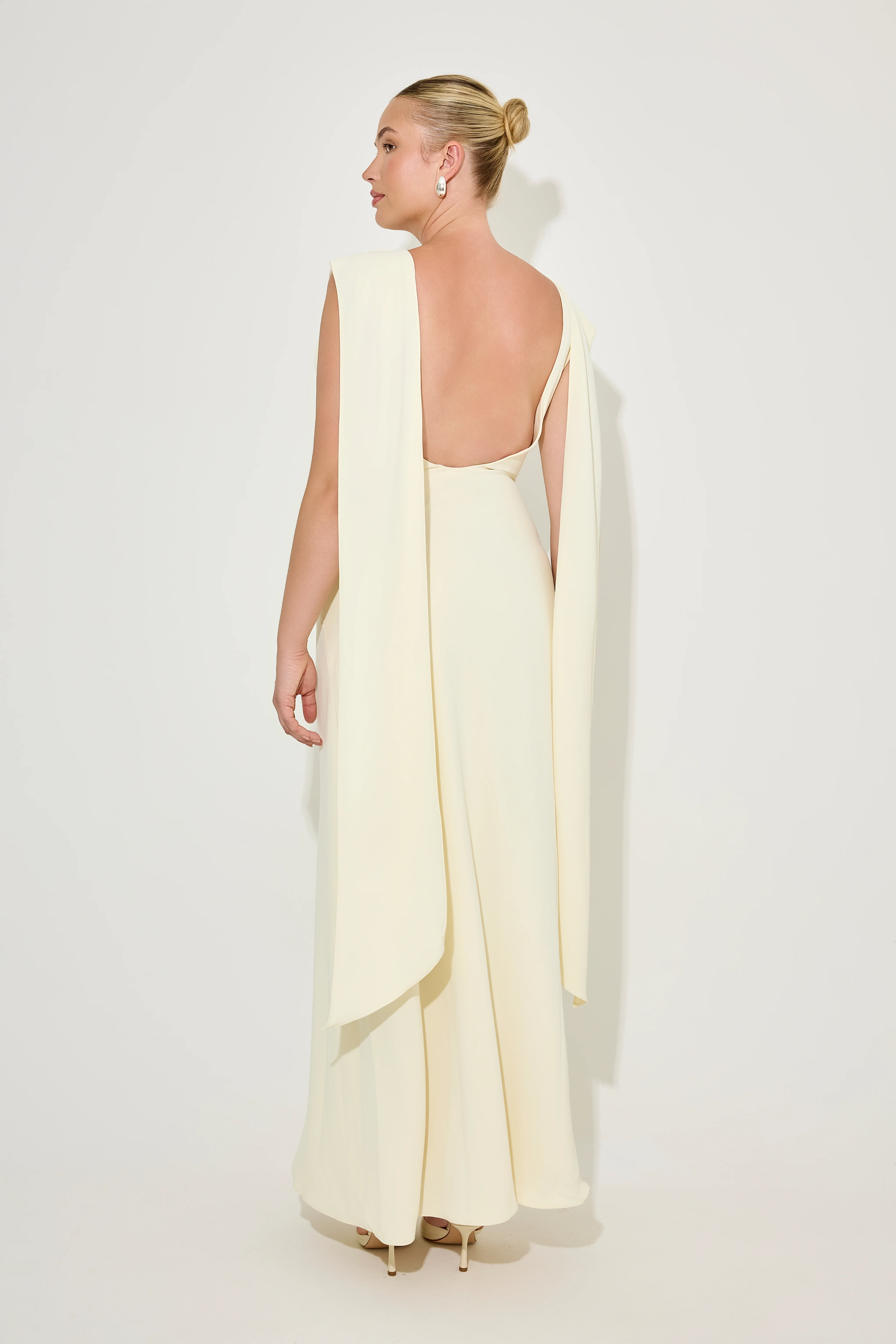 Drape Maxi Dress - Image 5