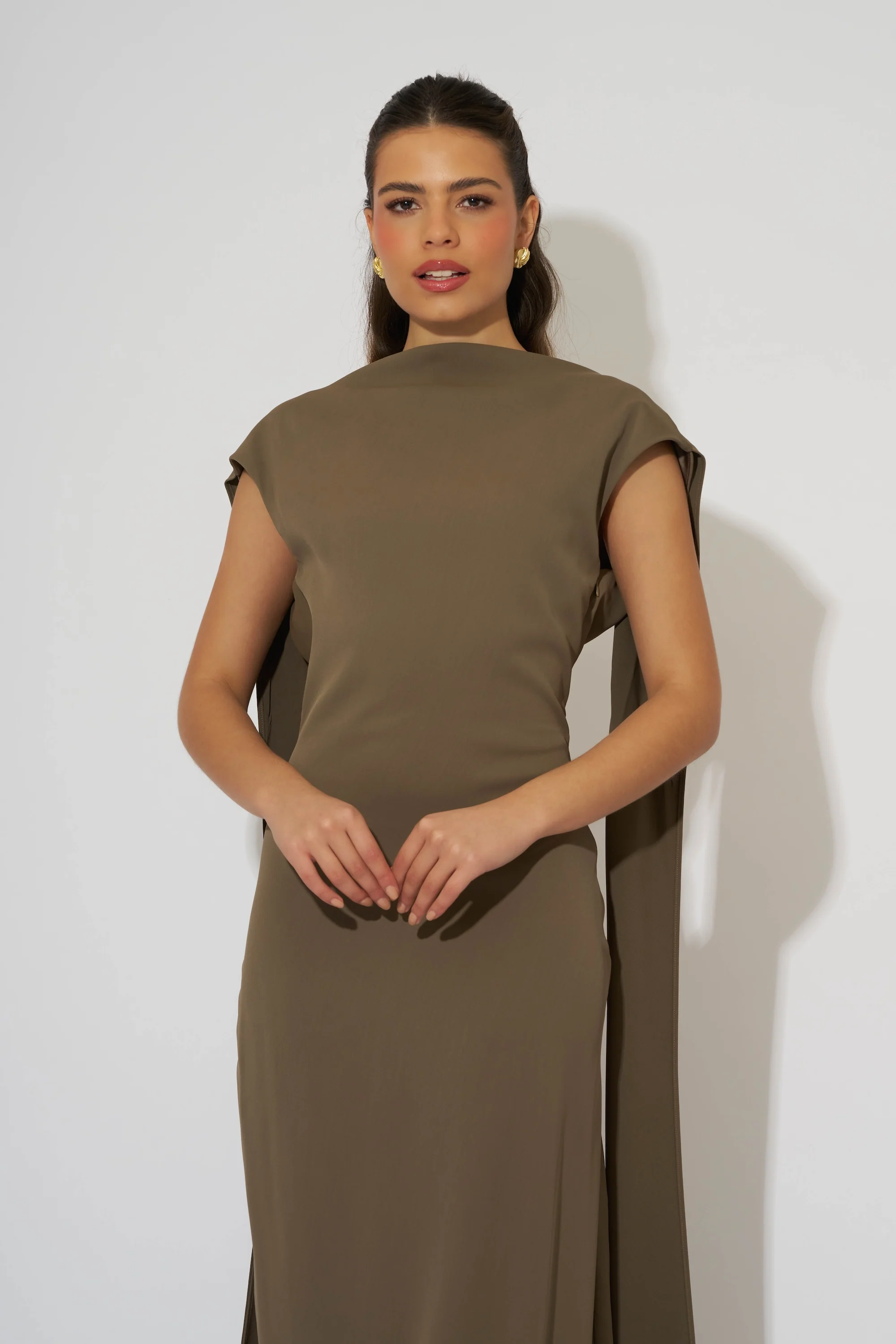 Drape Maxi Dress - Image 2