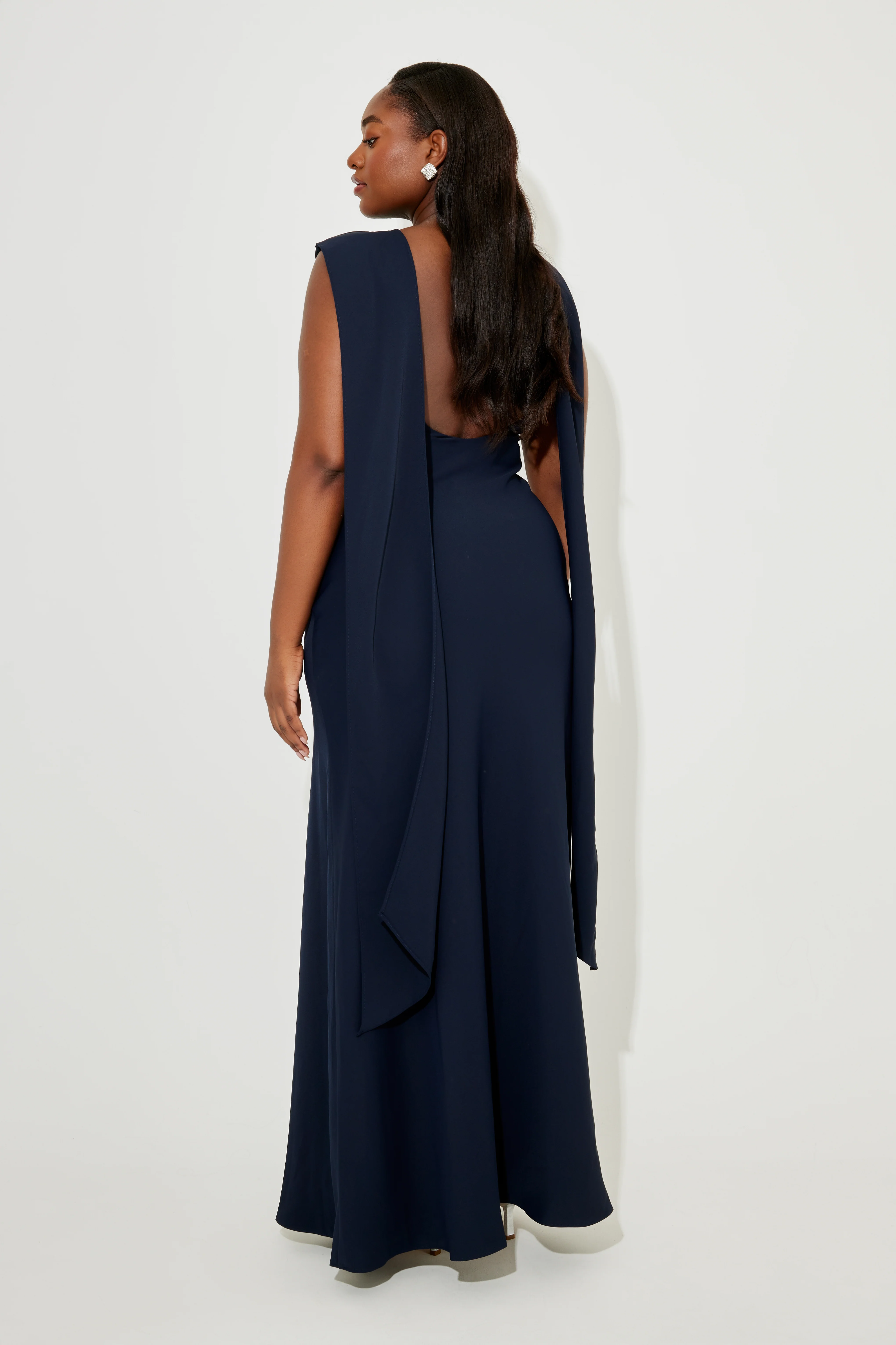 Drape Maxi Dress - Image 5