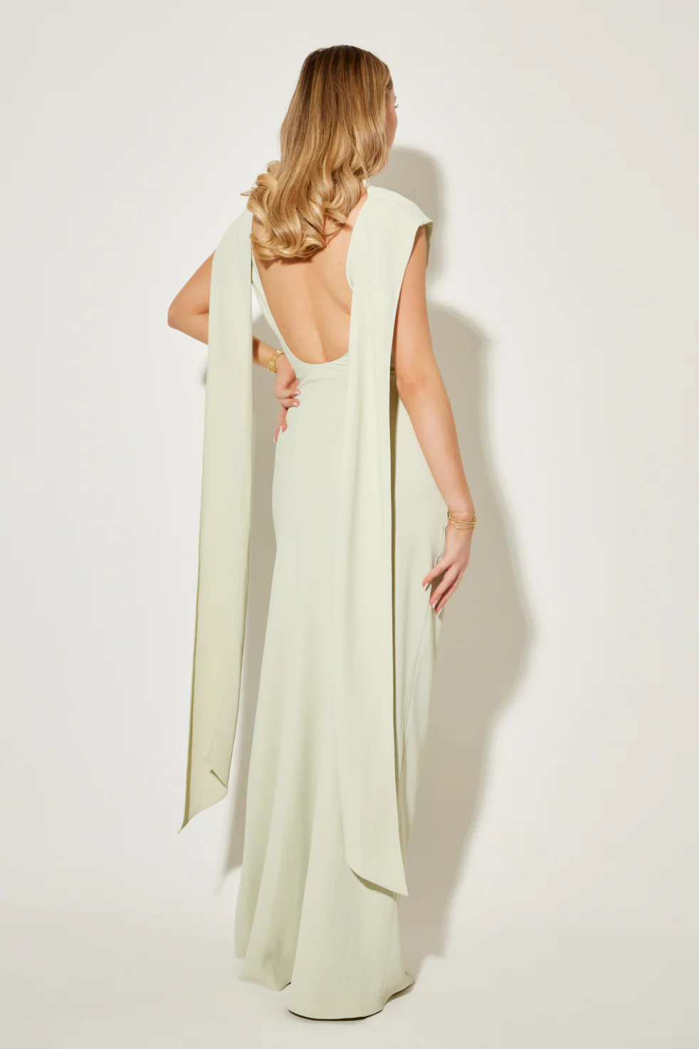 Drape Maxi Dress - Image 4