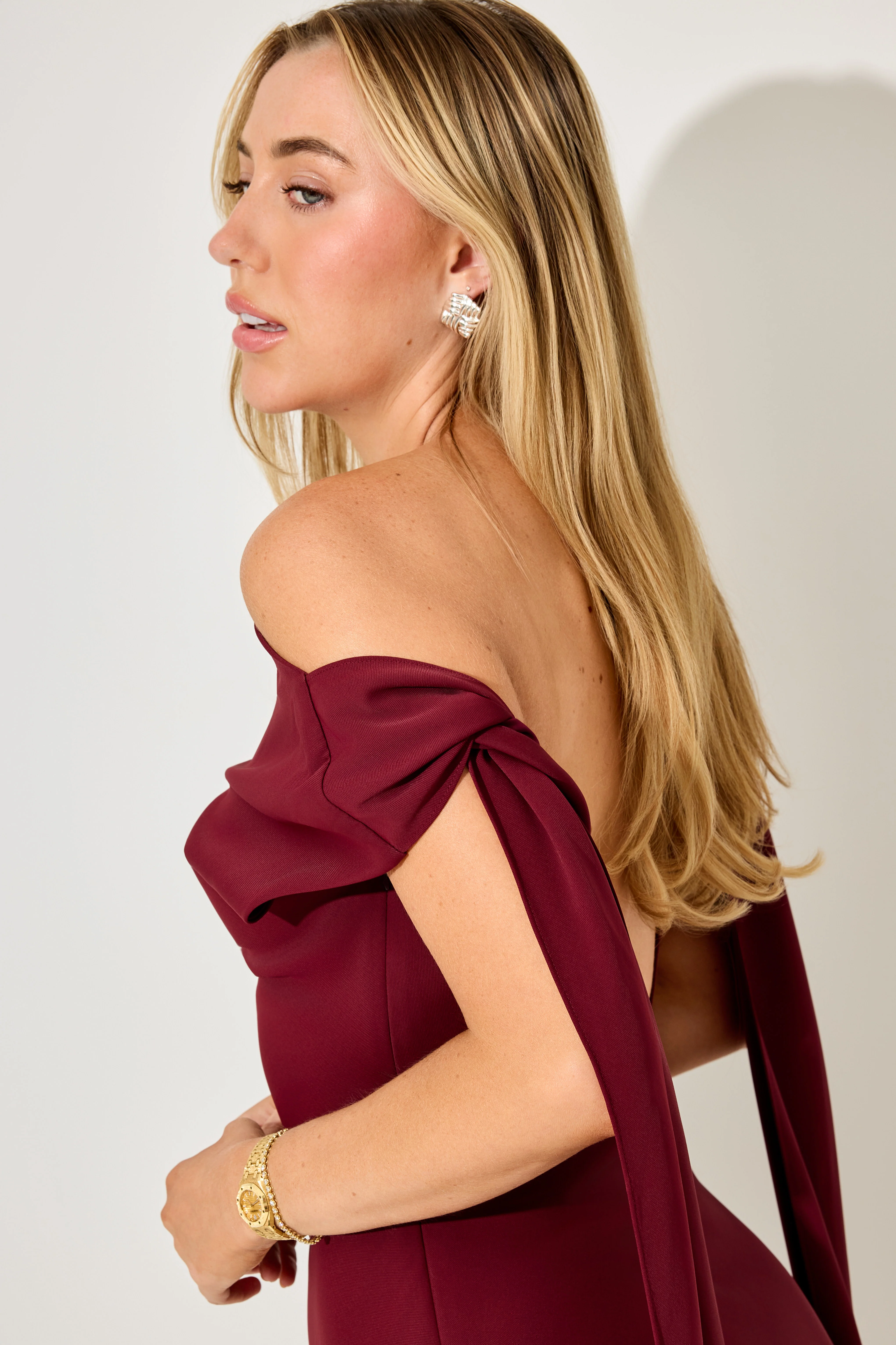 Drape Mini Dress - Image 2
