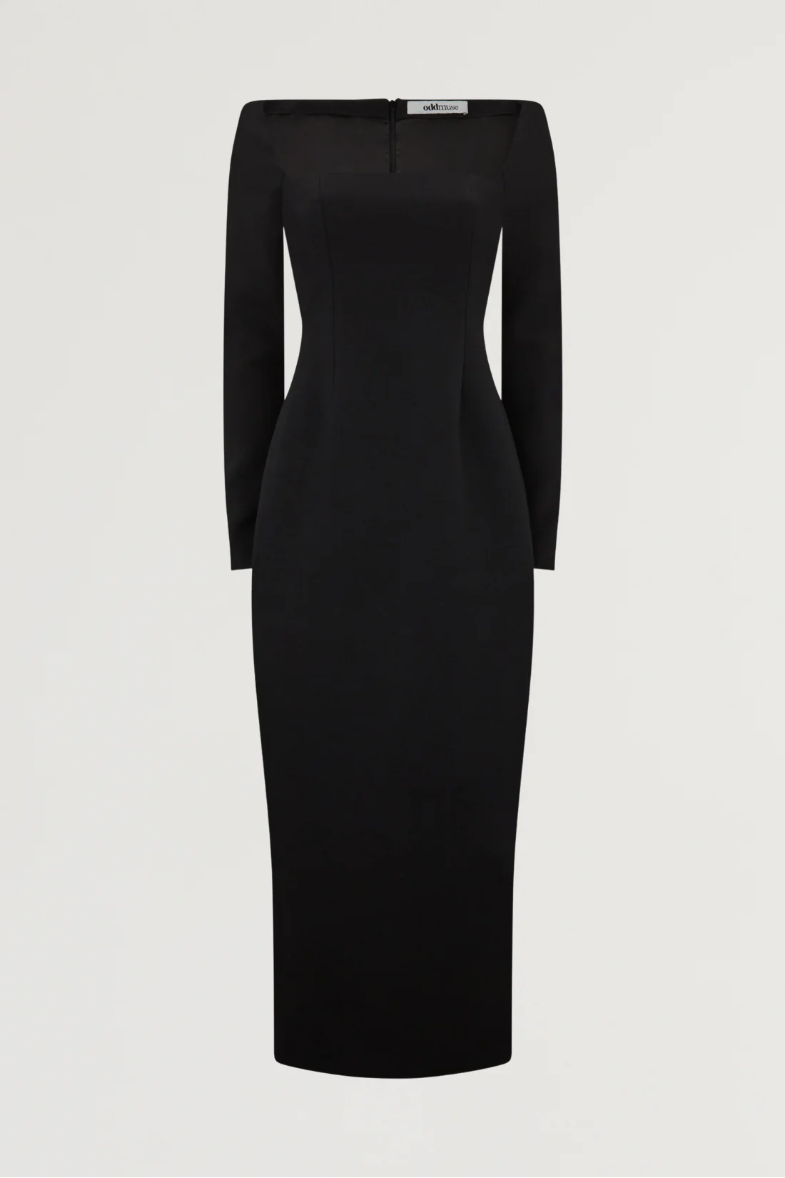 Framed Neckline Maxi Dress - Image 6
