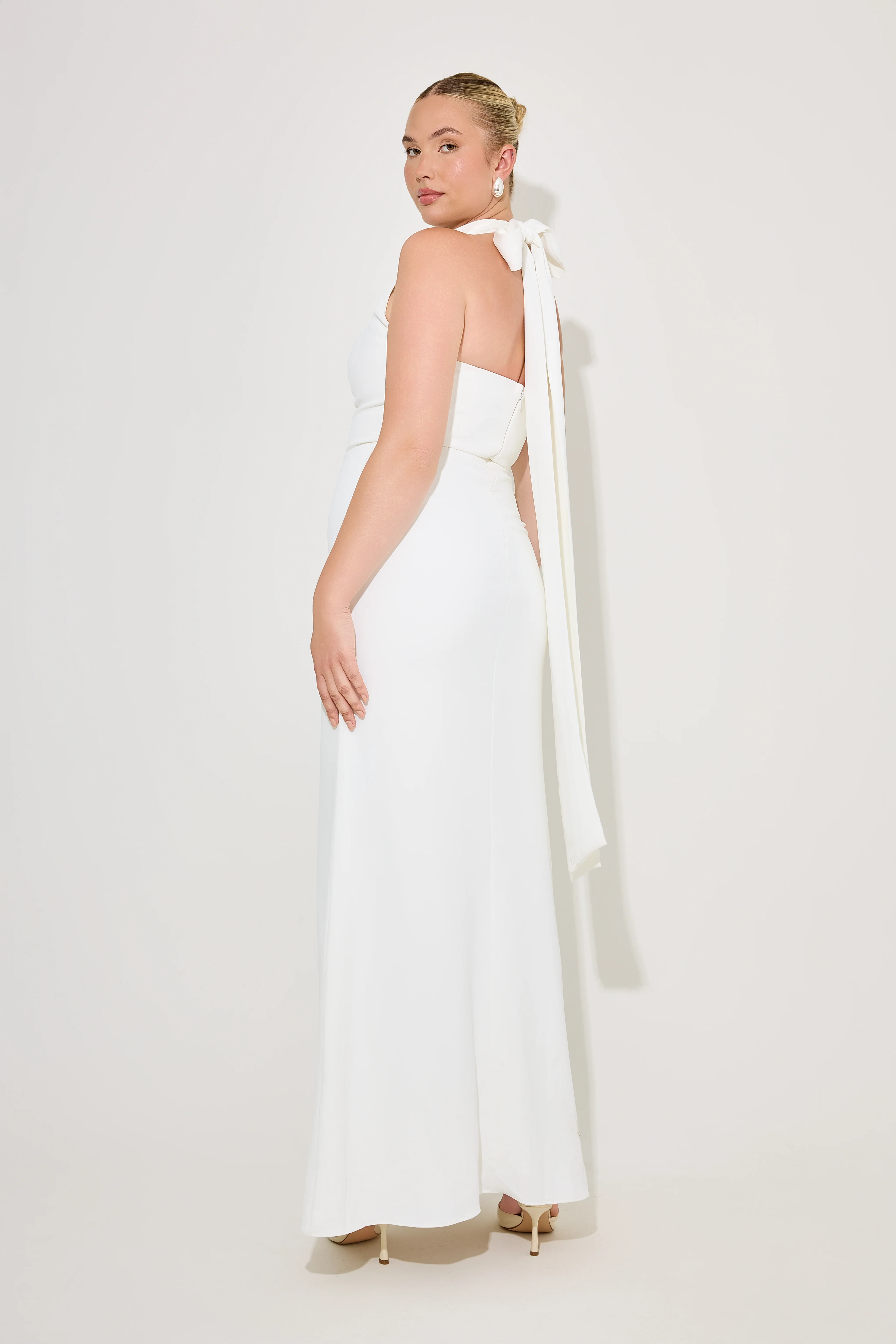 Halter Maxi Dress - Image 3
