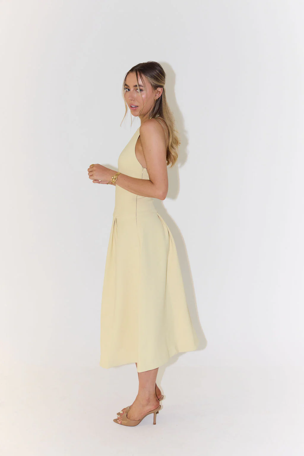 Hem Midi Dress - Image 2