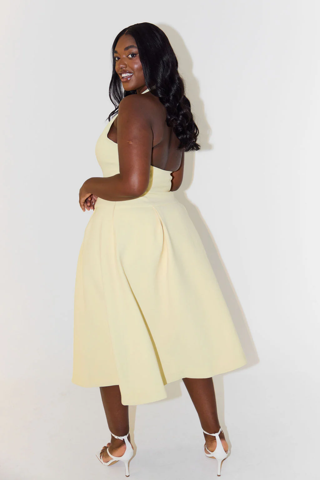 Hem Midi Dress - Image 5