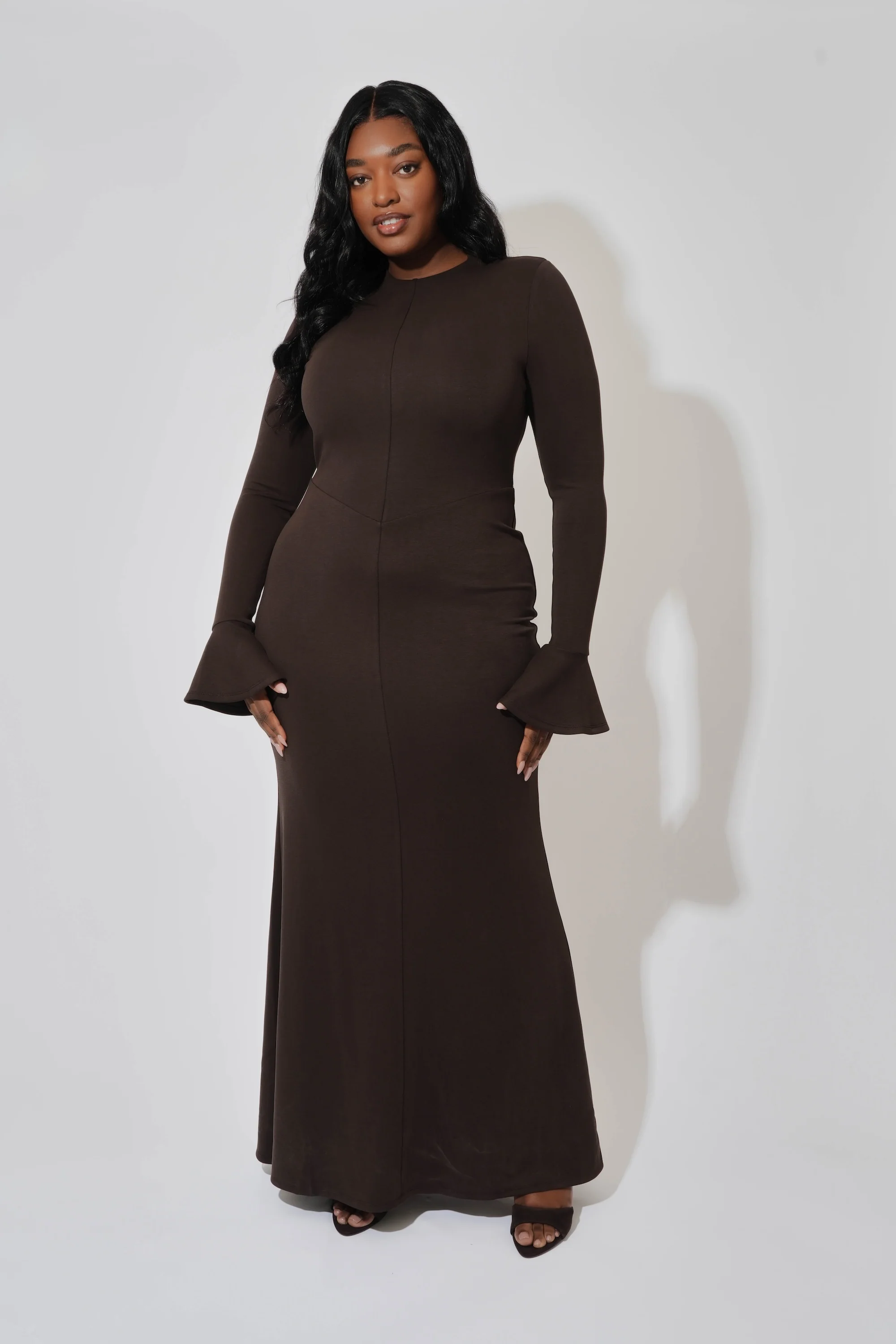 Knitted Maxi Dress - Image 5