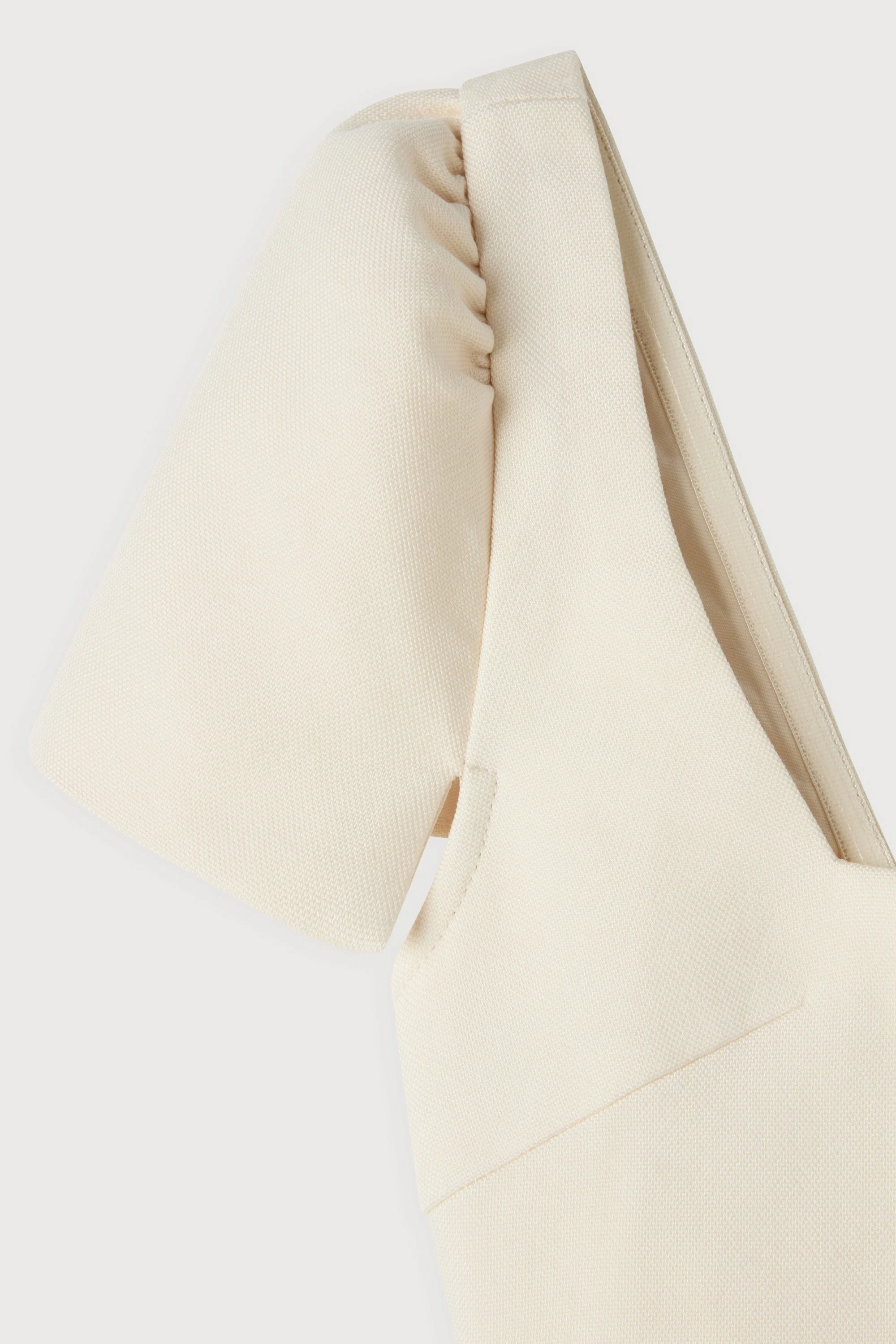 Linen Mix Square Neck Mini Dress - Image 7