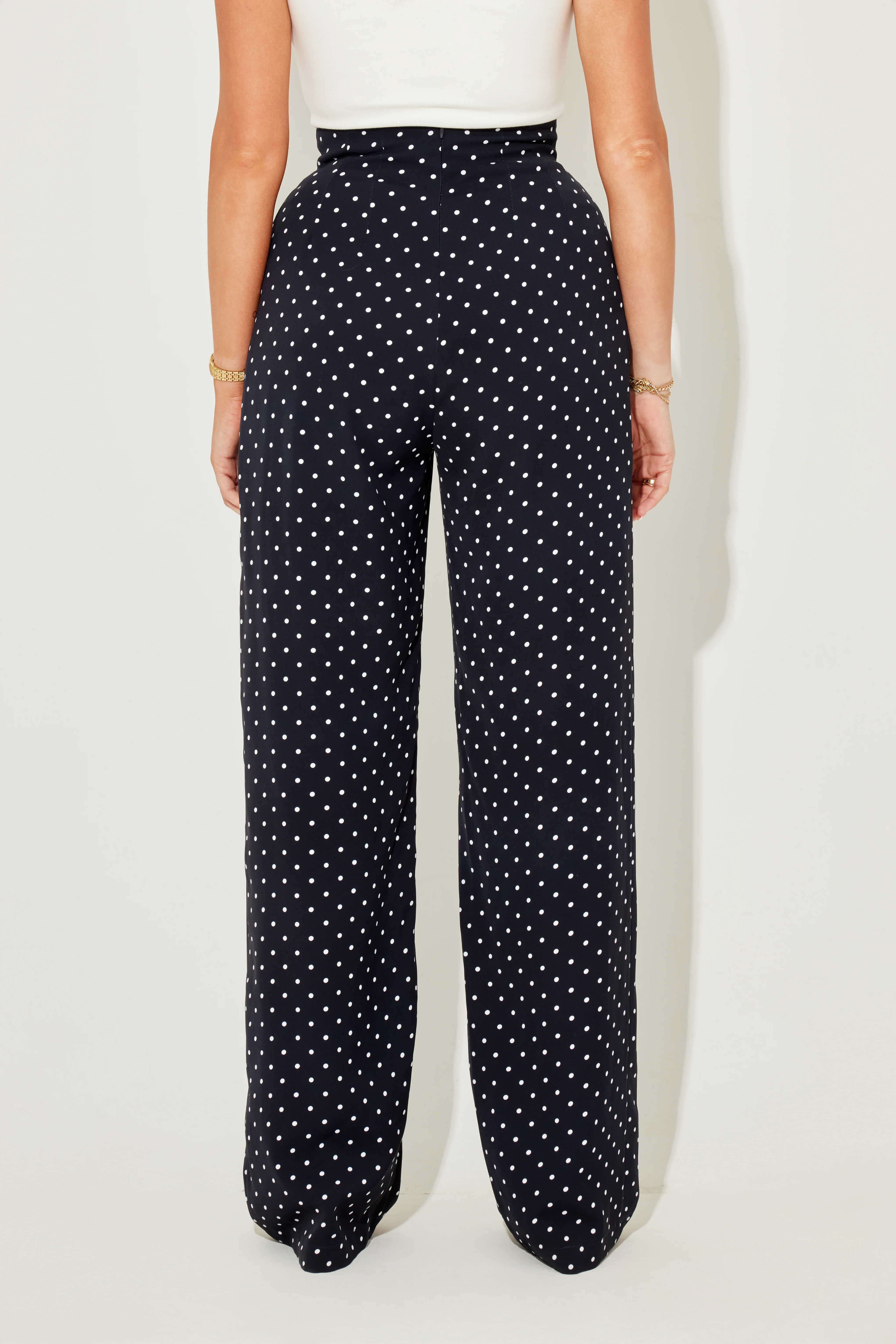 Polka Dot Wide Legs - Image 3