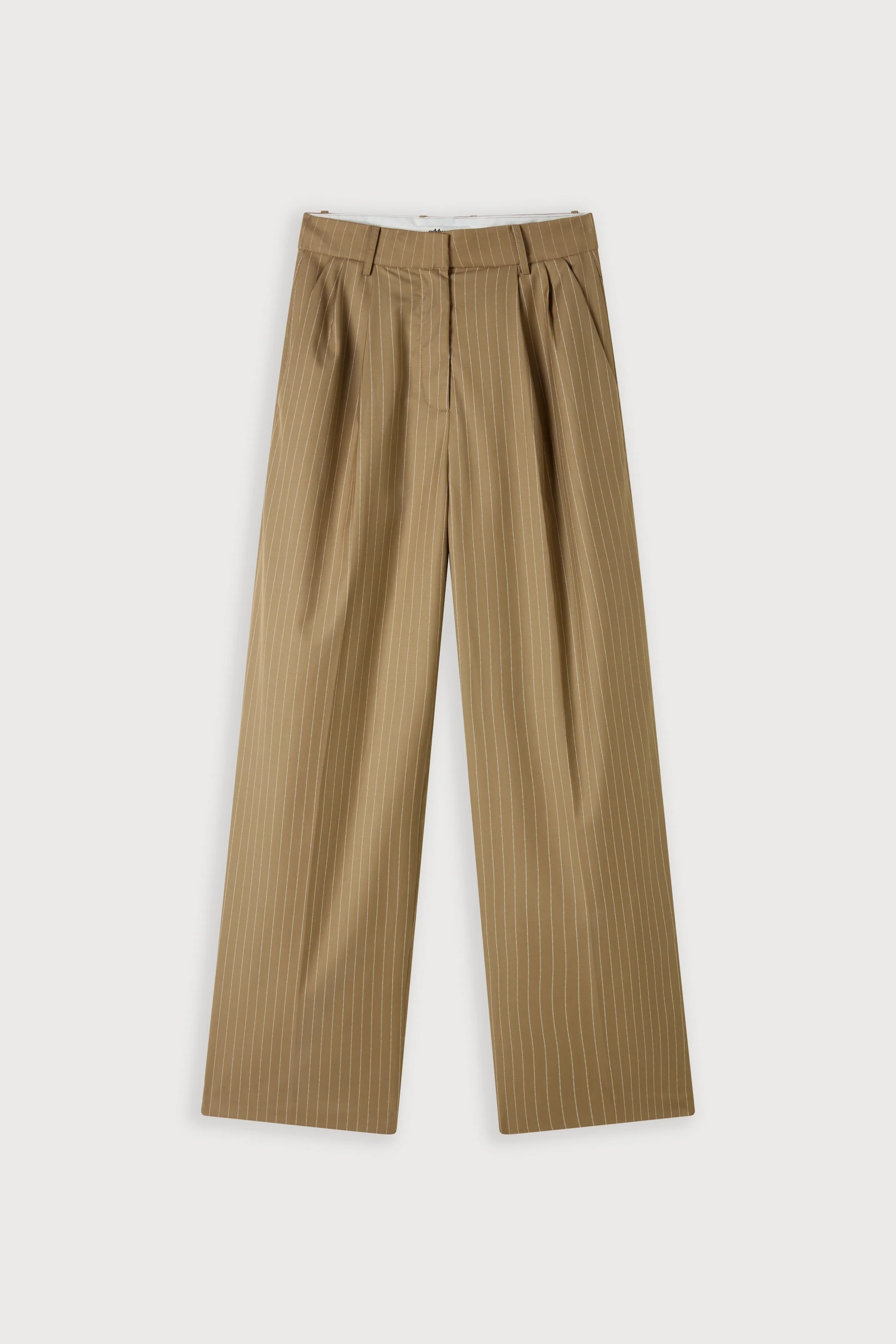 Relaxed Fit Pinstripe Trousers - Image 6