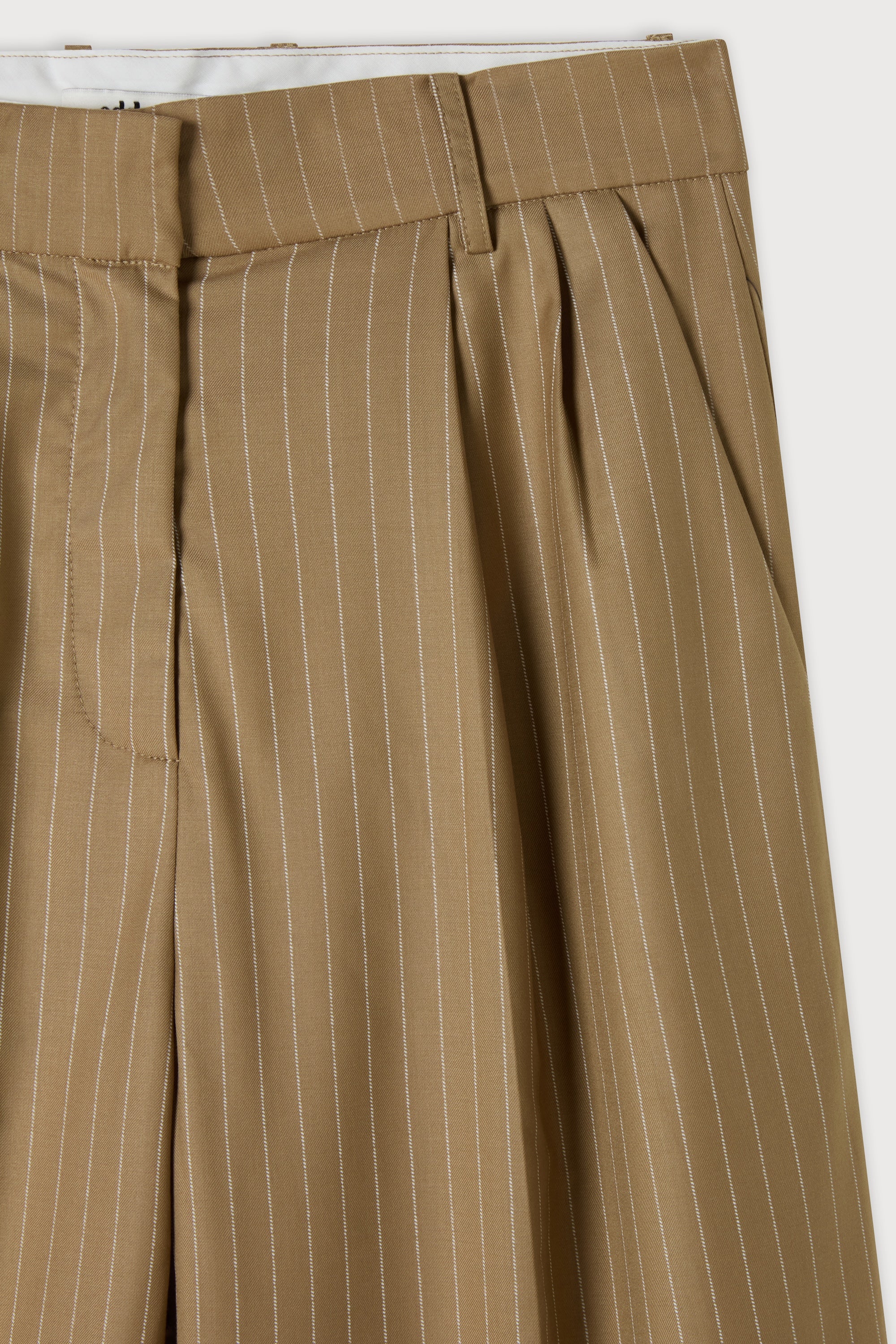 Relaxed Fit Pinstripe Trousers - Image 7