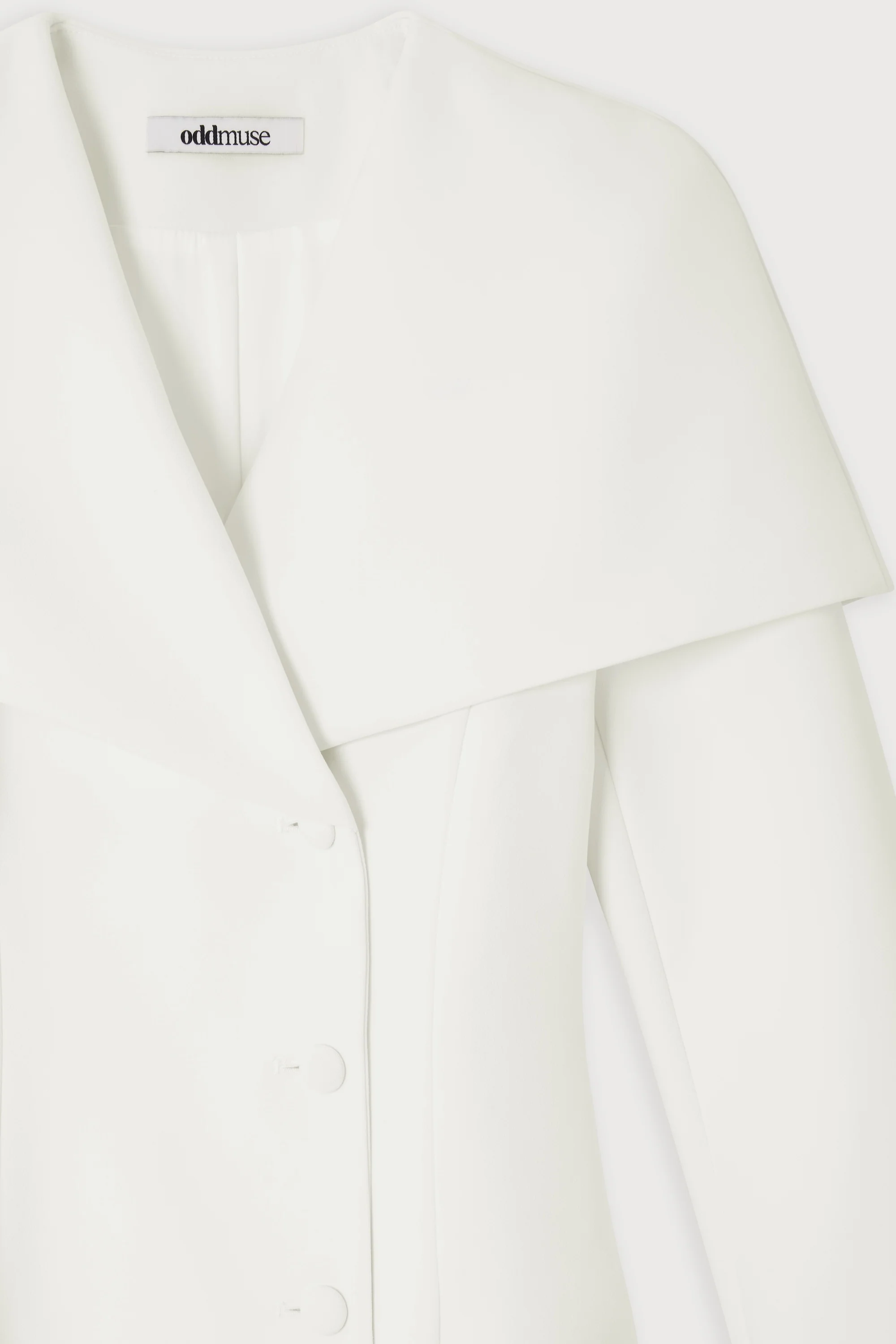 Statement Collar Midi Dress - Image 6