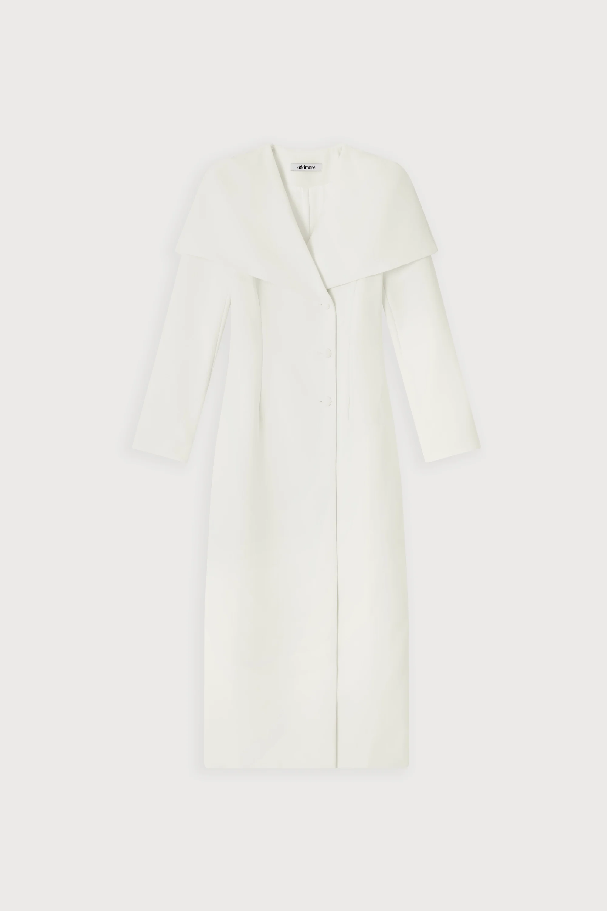 Statement Collar Midi Dress - Image 7