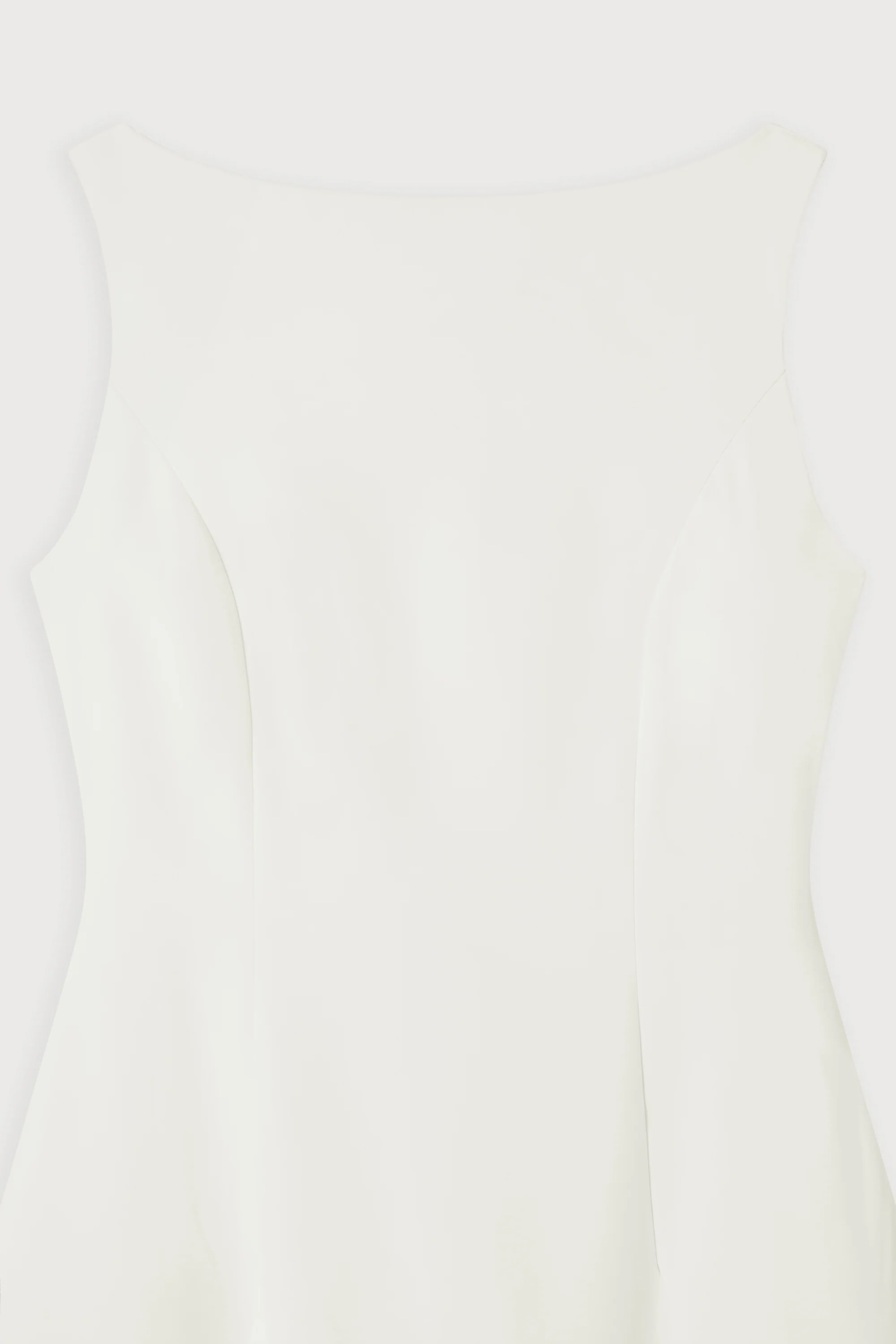 Straight Neck Midi Dress - Image 6