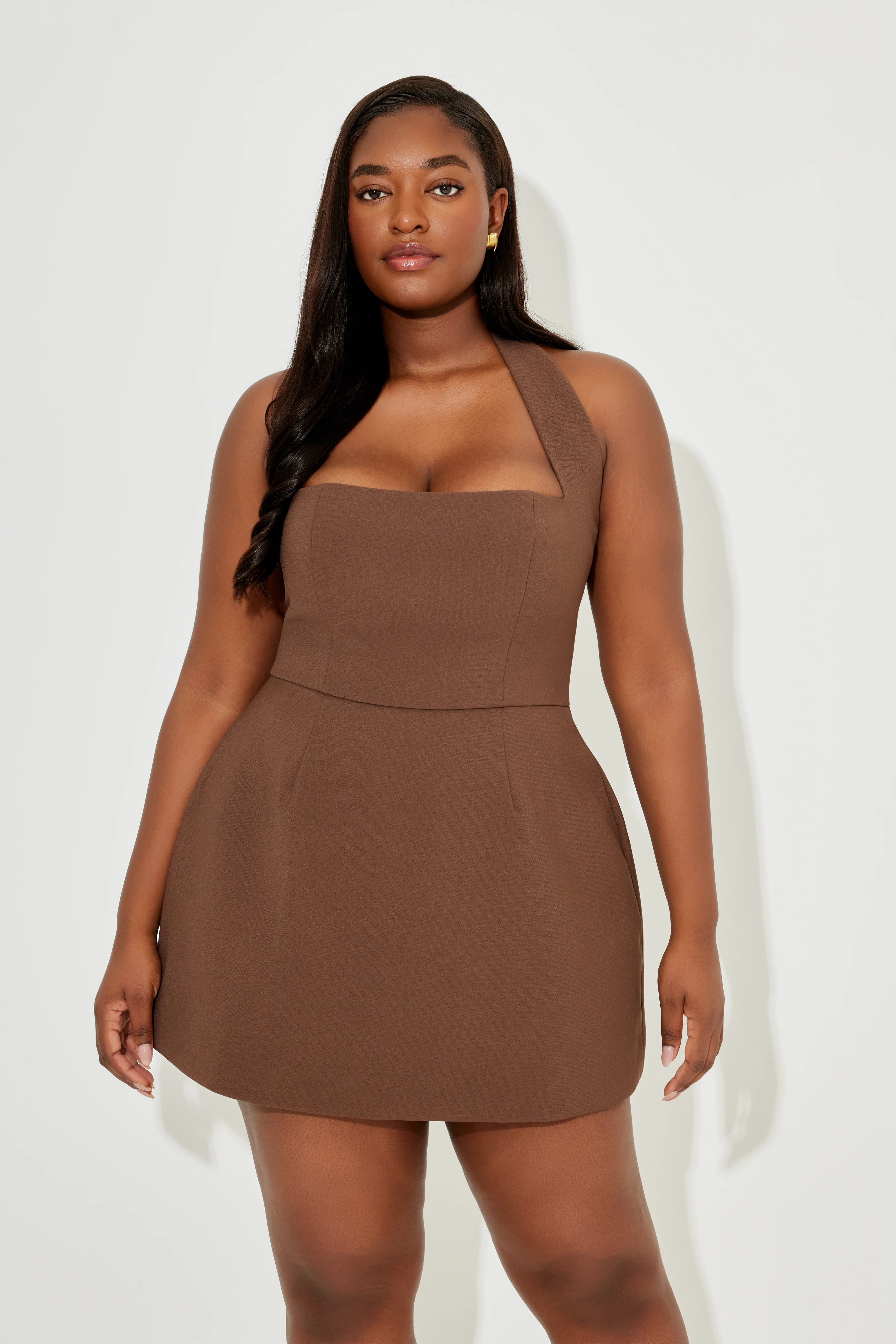 Structured Mini Dress - Image 5