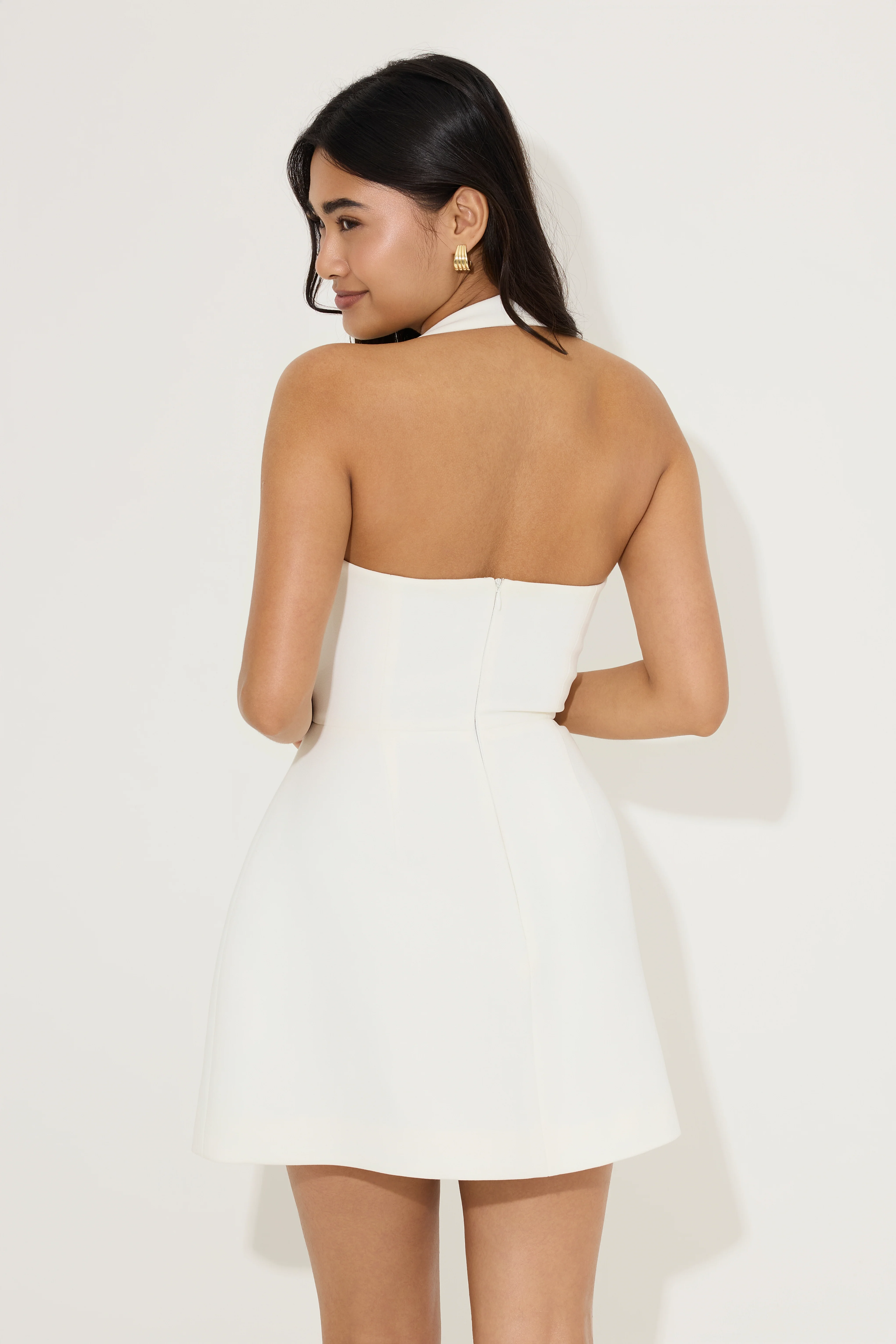 Structured Mini Dress - Image 4