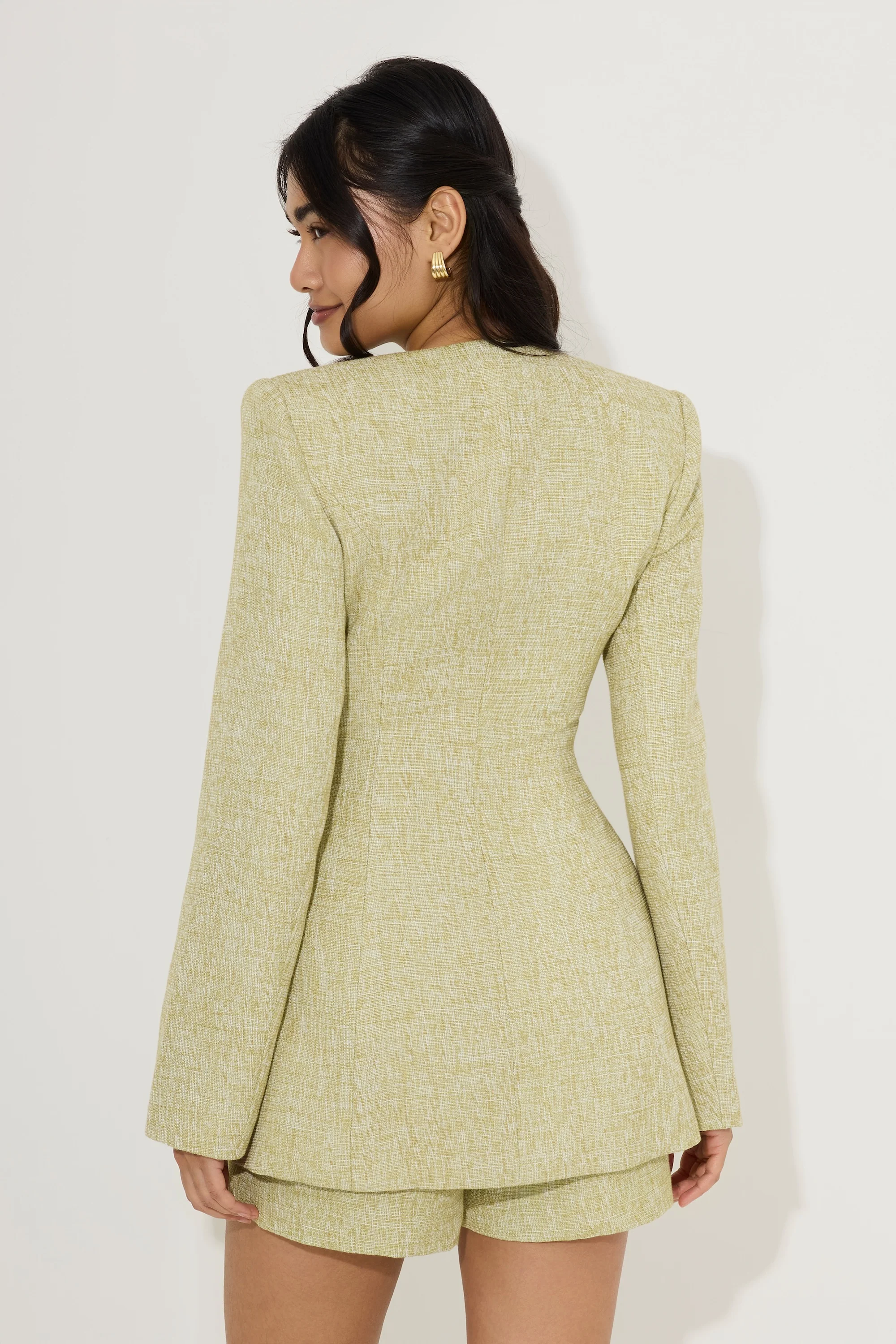 Tweed Tailored Jacket - Image 4