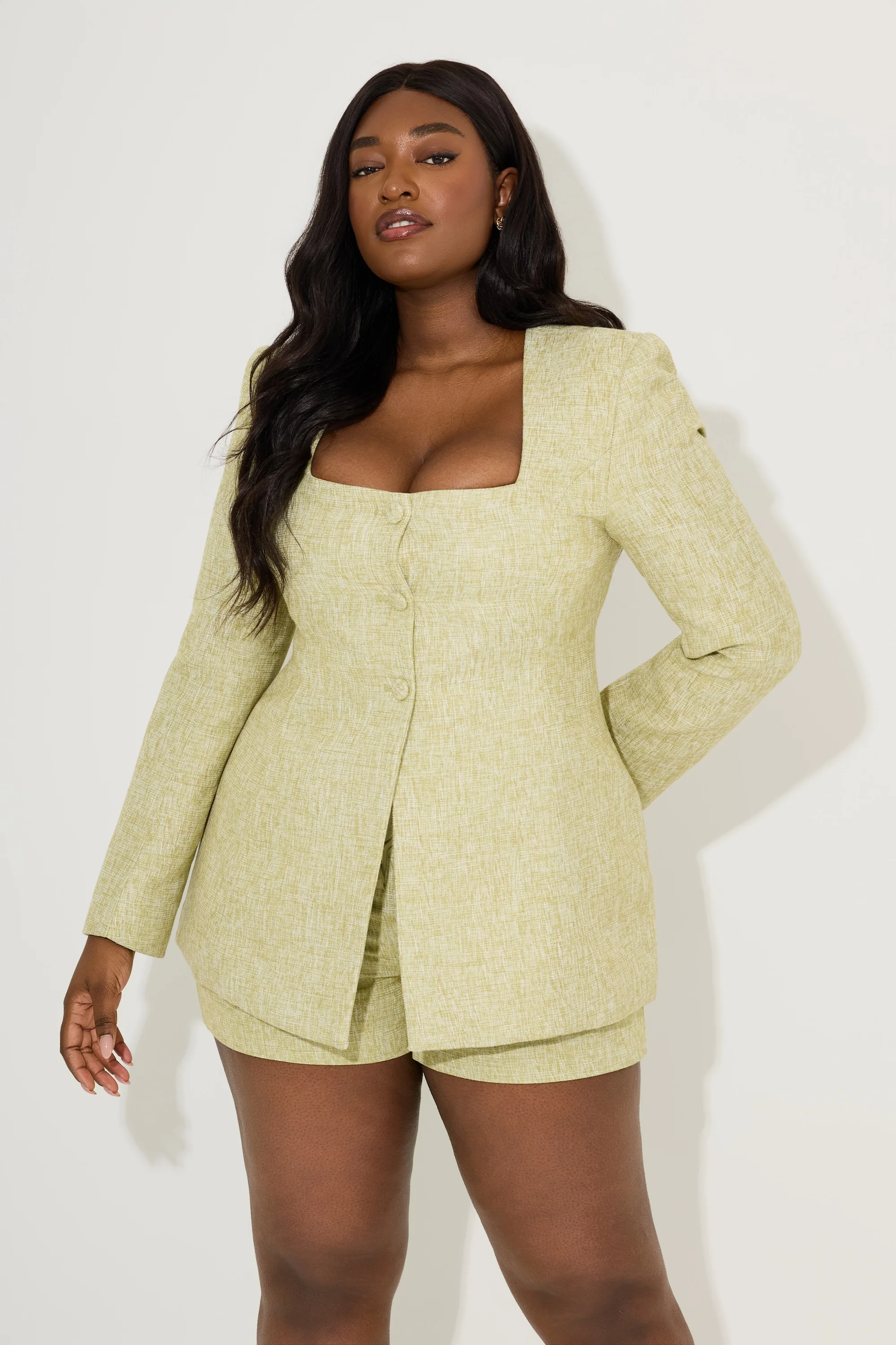Tweed Tailored Jacket - Image 5