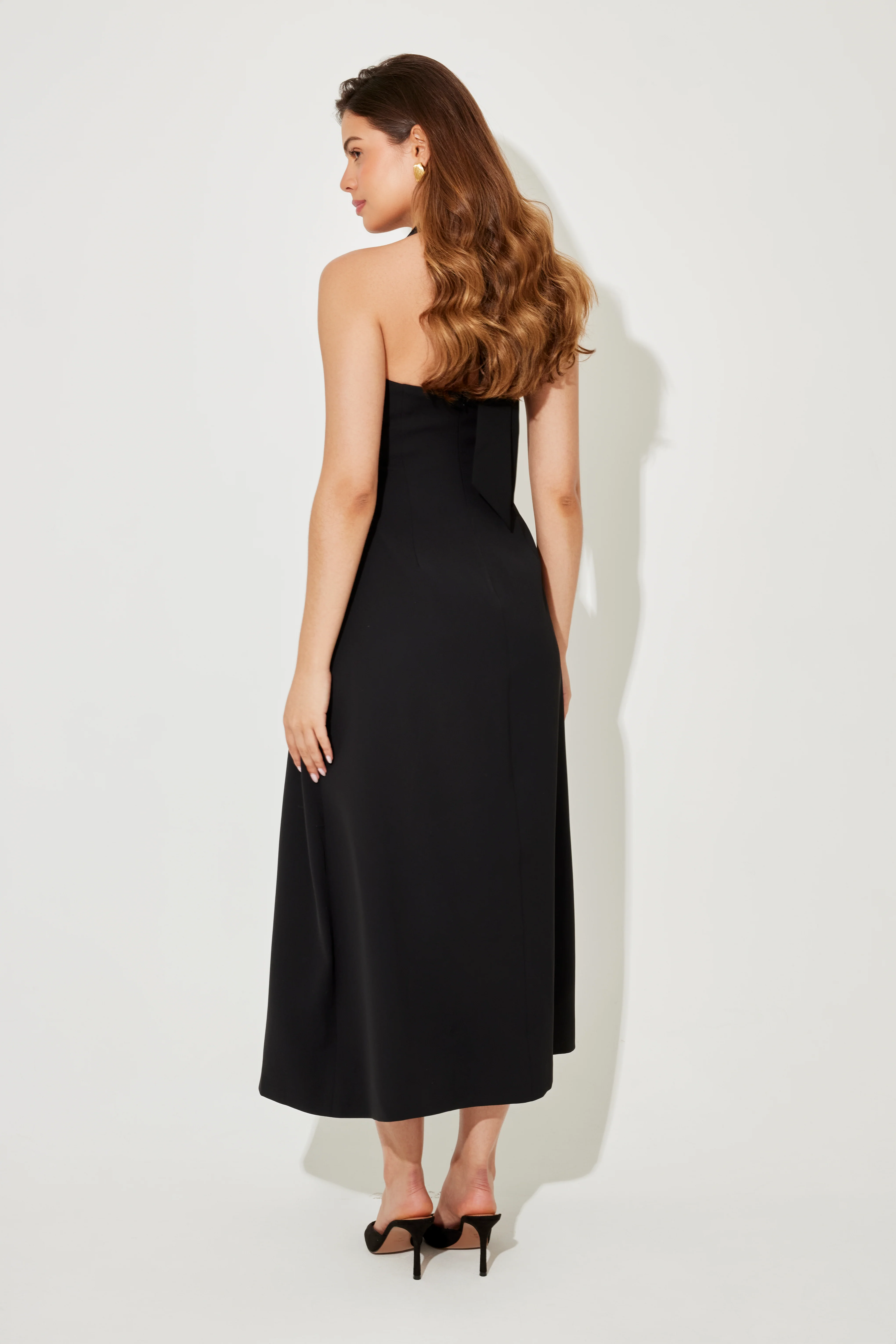 Volume Midi Dress - Image 4