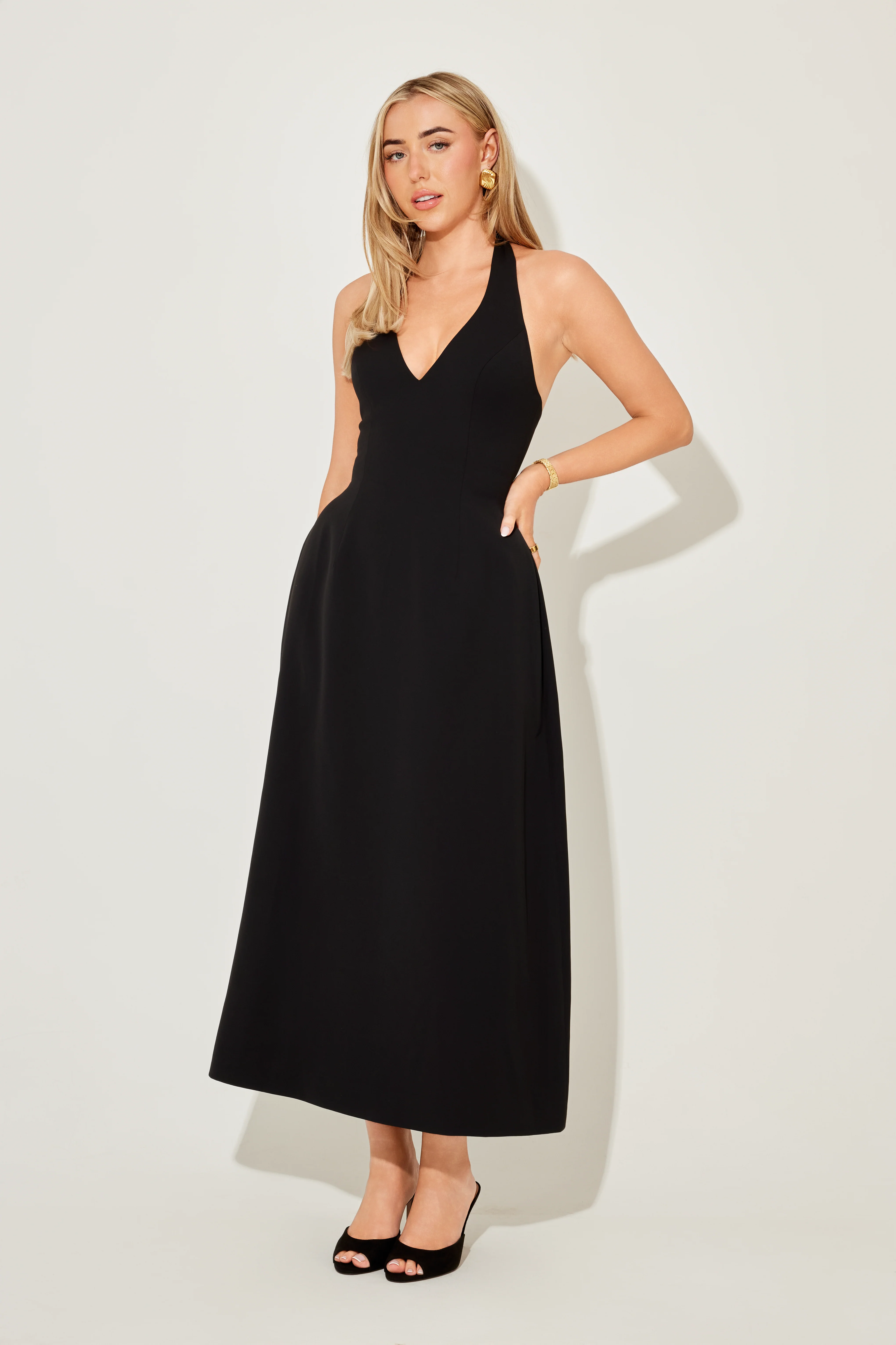 Volume Midi Dress - Image 5
