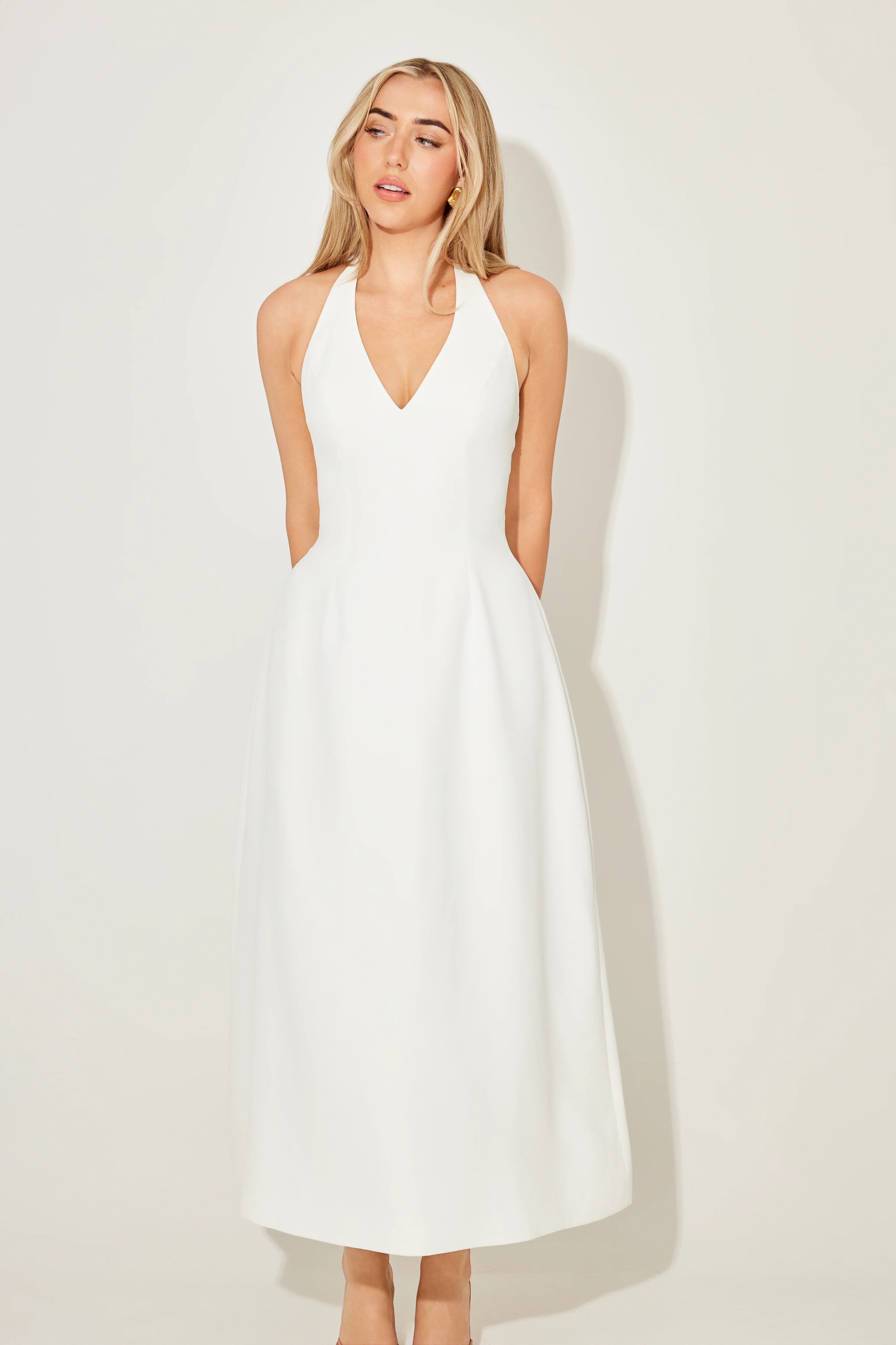 Volume Midi Dress - Image 3
