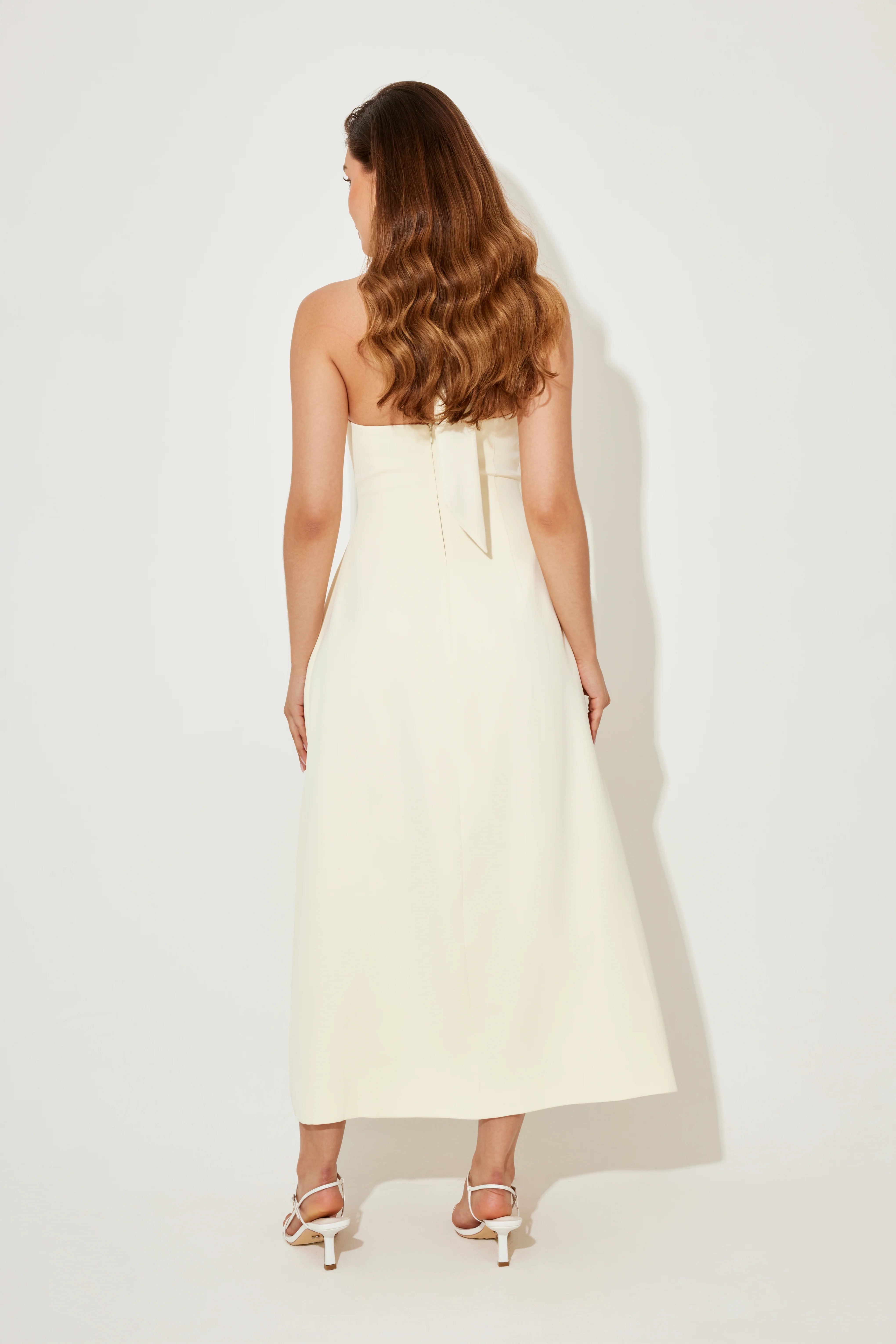 Volume Midi Dress - Image 4