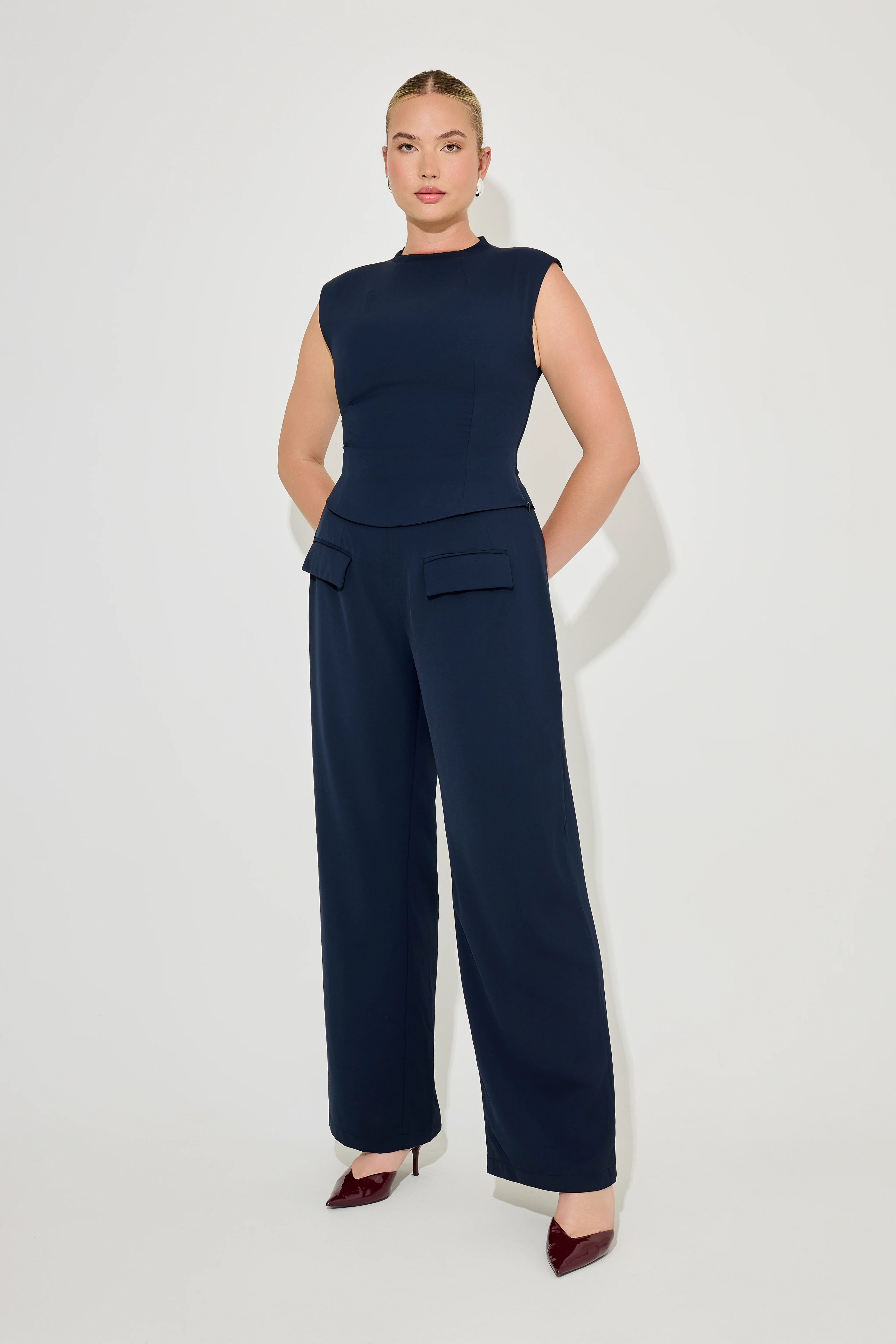 Wide Leg Trousers - Image 5
