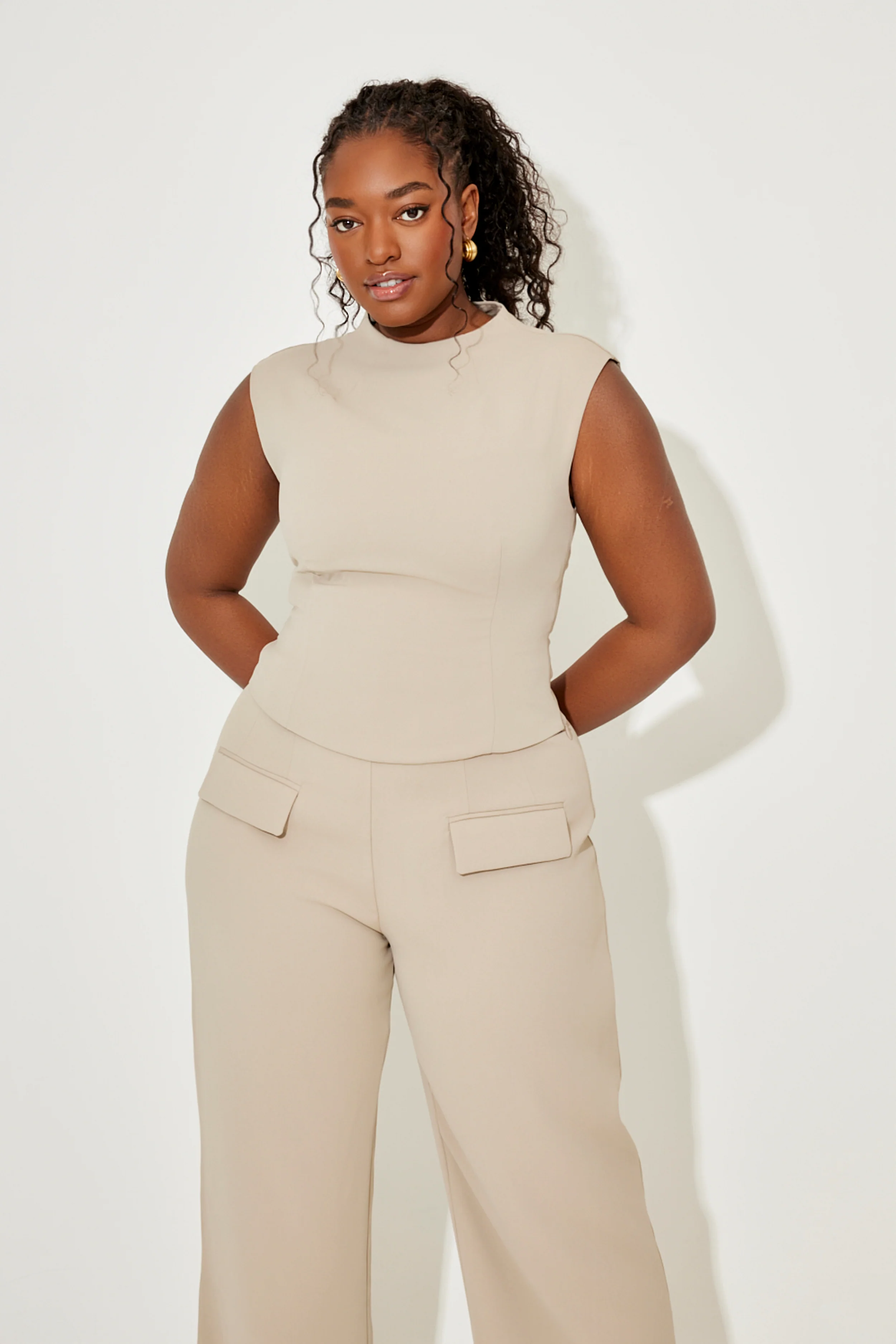 Wide Leg Trousers - Image 4