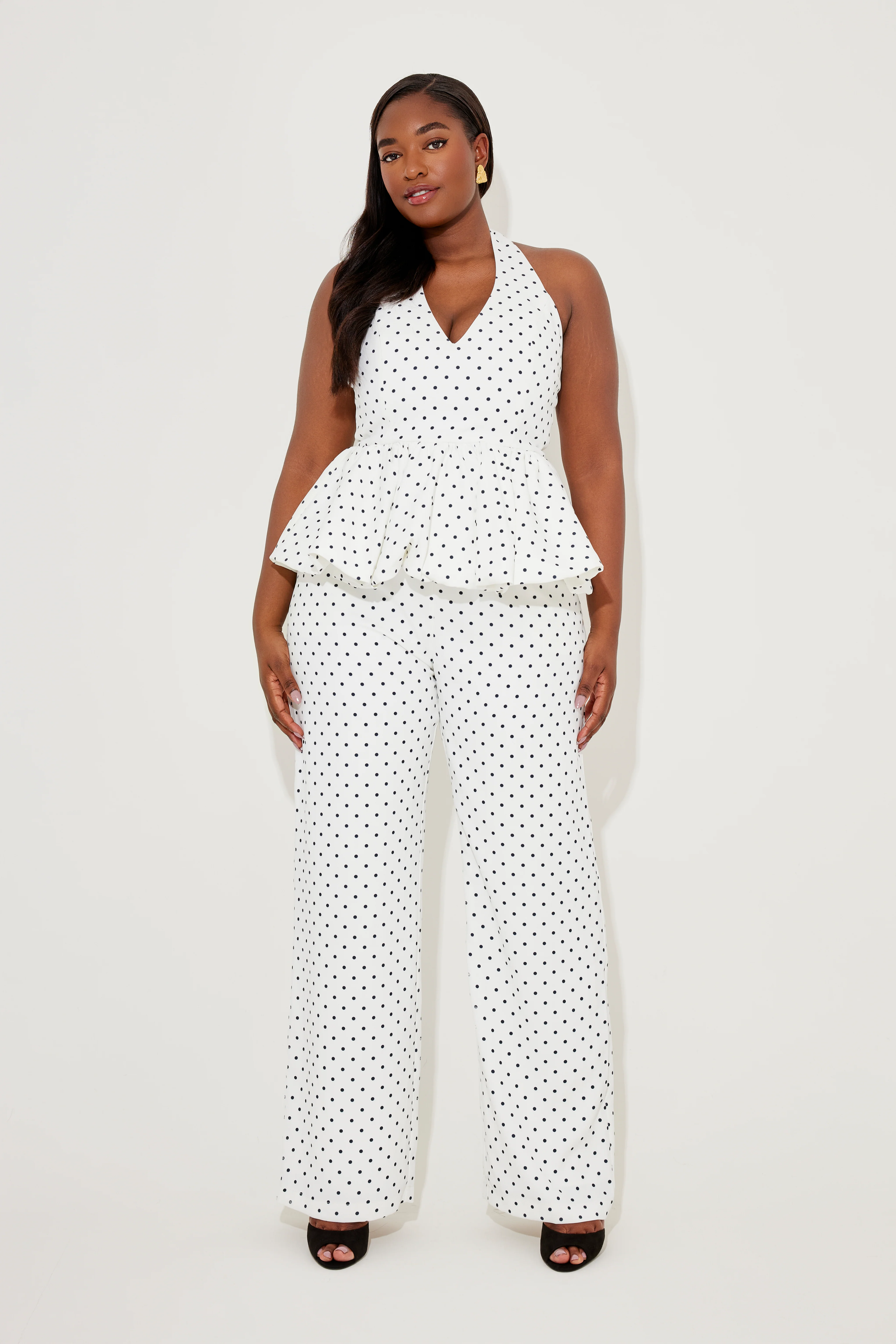 Polka Dot Wide Legs - Image 5
