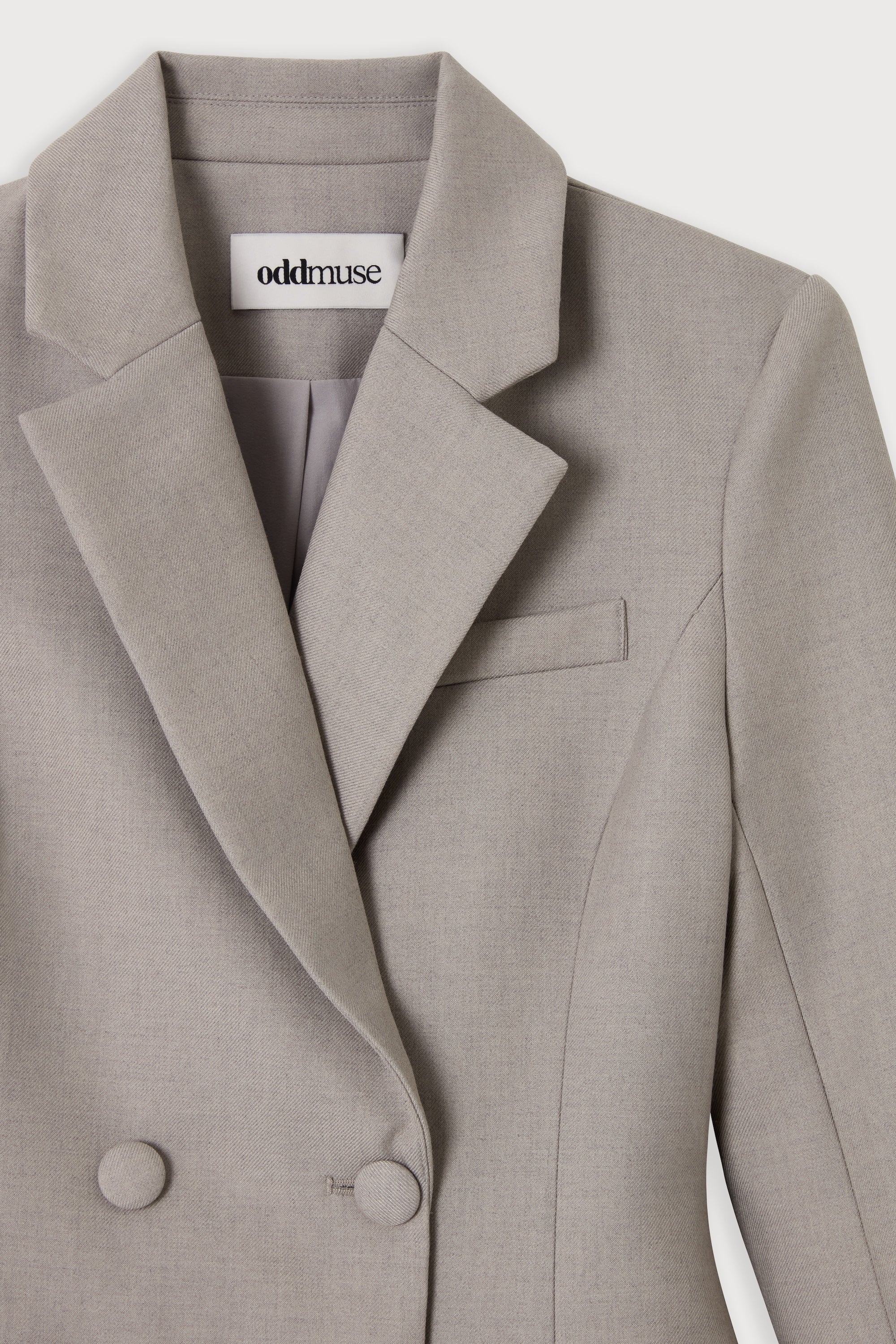 Wool Mix Tailored Blazer - Image 6